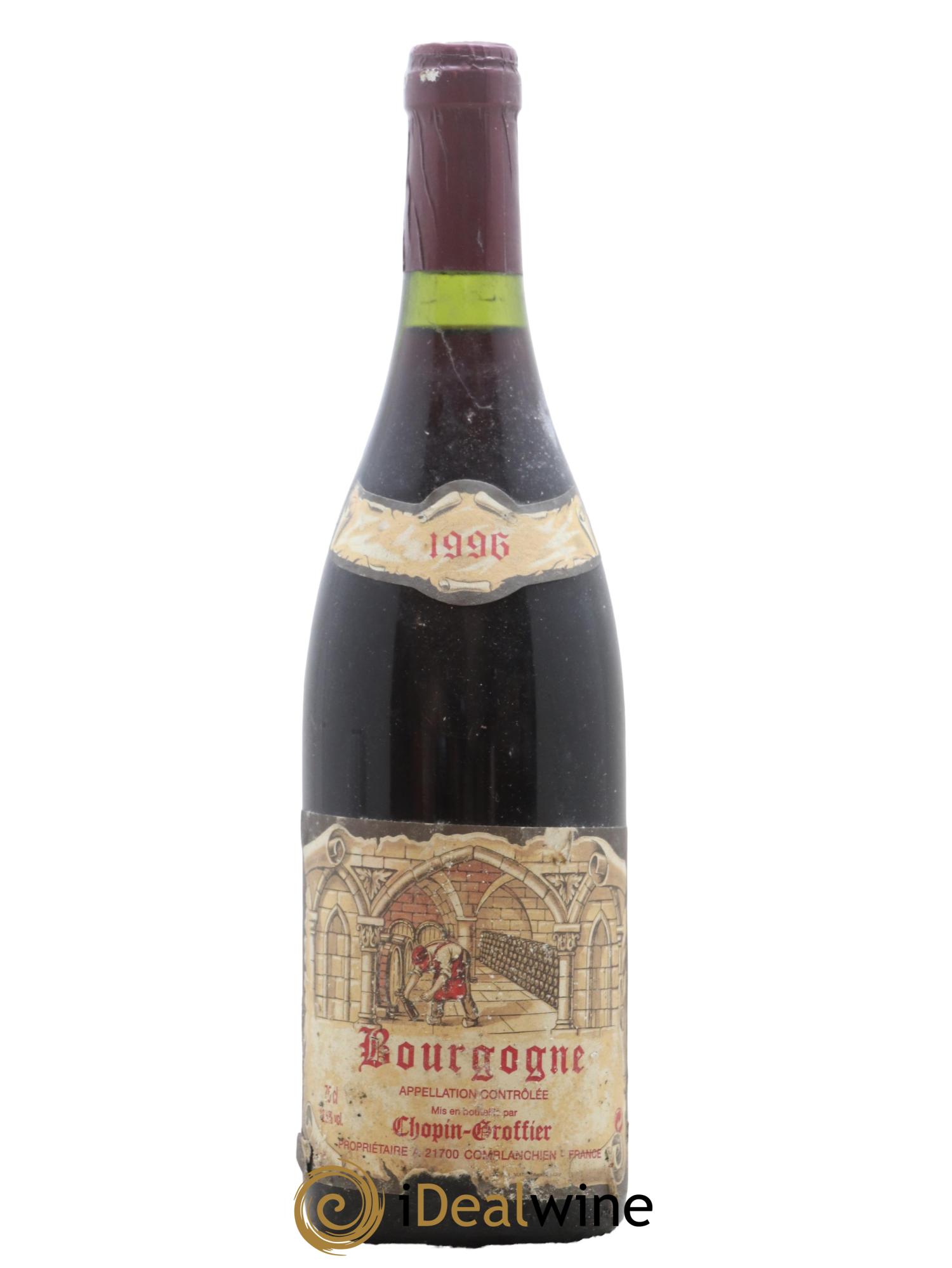 Bourgogne Chopin-Groffier 1996 - Lot de 1 bouteille - 0