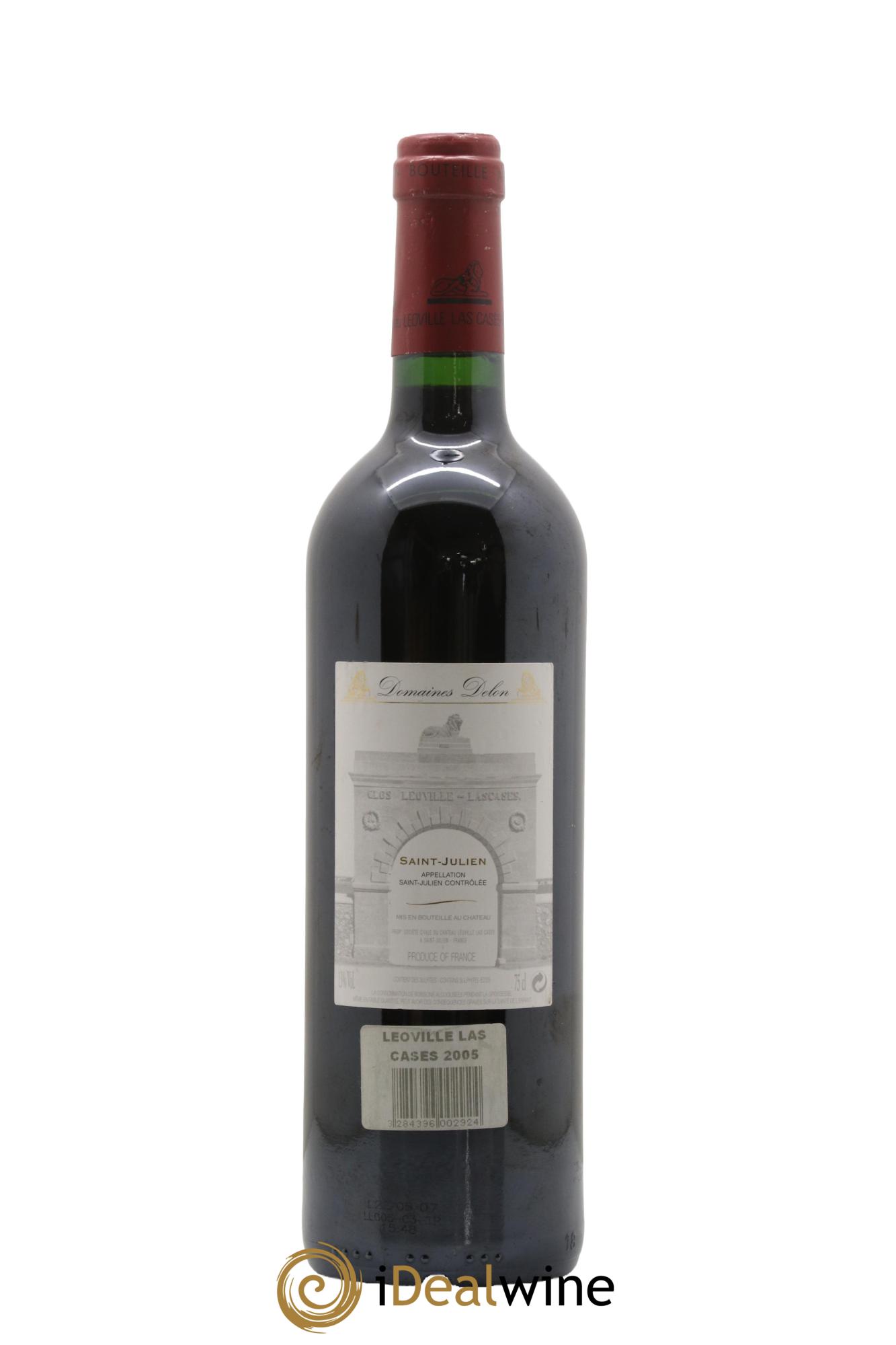 Château Léoville Las Cases 2ème Grand Cru Classé 2005 - Posten von 1 Flasche - 1