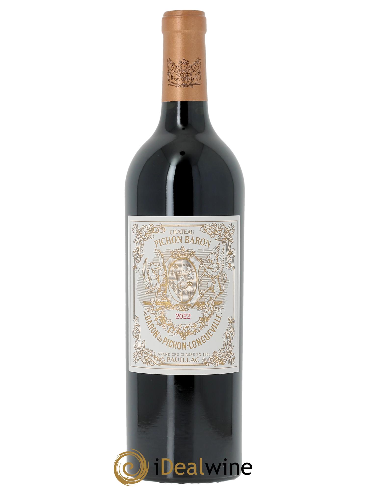 Pichon Longueville Baron 2ème Grand Cru Classé (CBO à partir de 3 bts) 2022 - Lot de 1 bouteille - 0