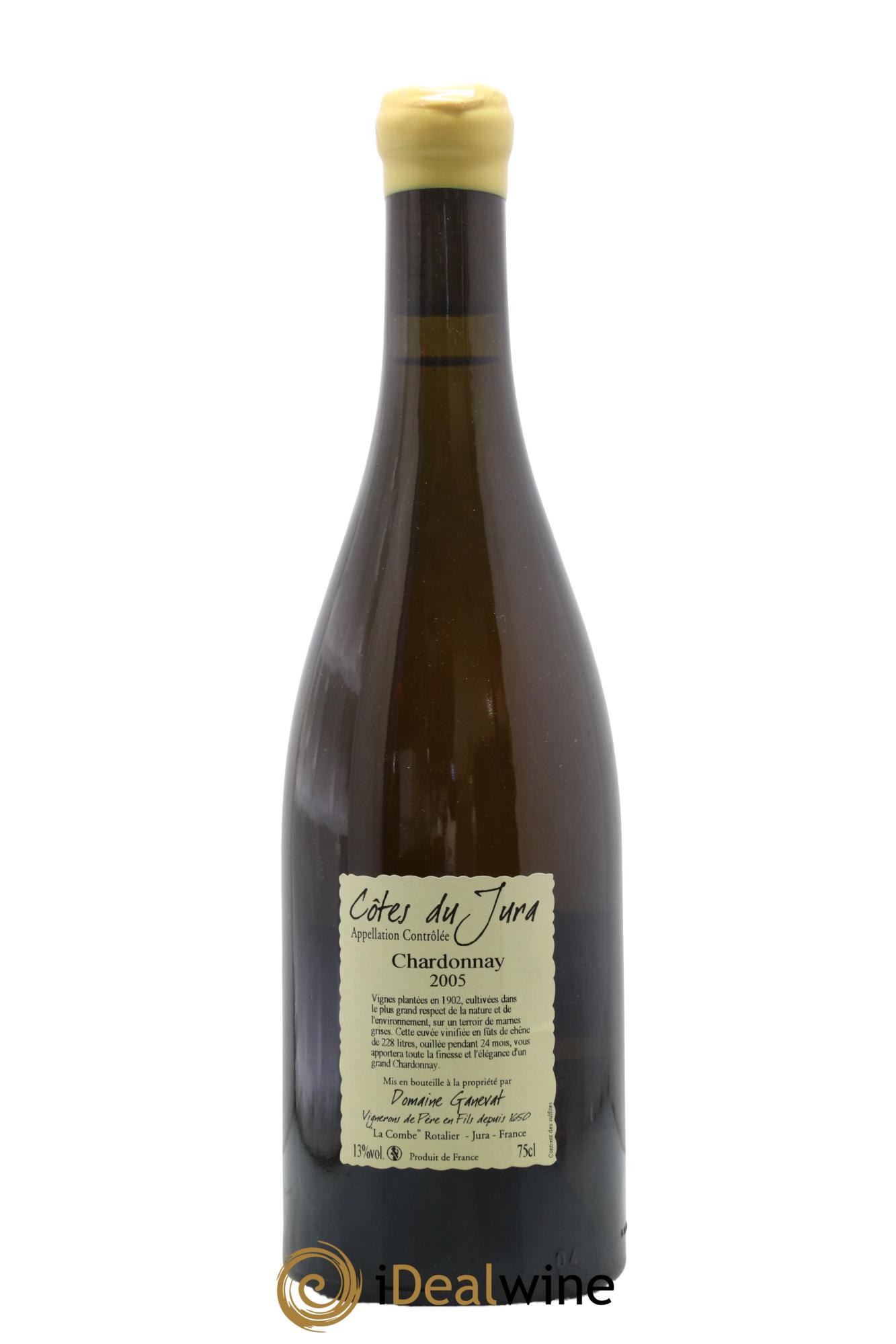 Côtes du Jura Les Chalasses Vieilles Vignes Jean-François Ganevat (Domaine) 2005 - Lot de 1 bouteille - 1