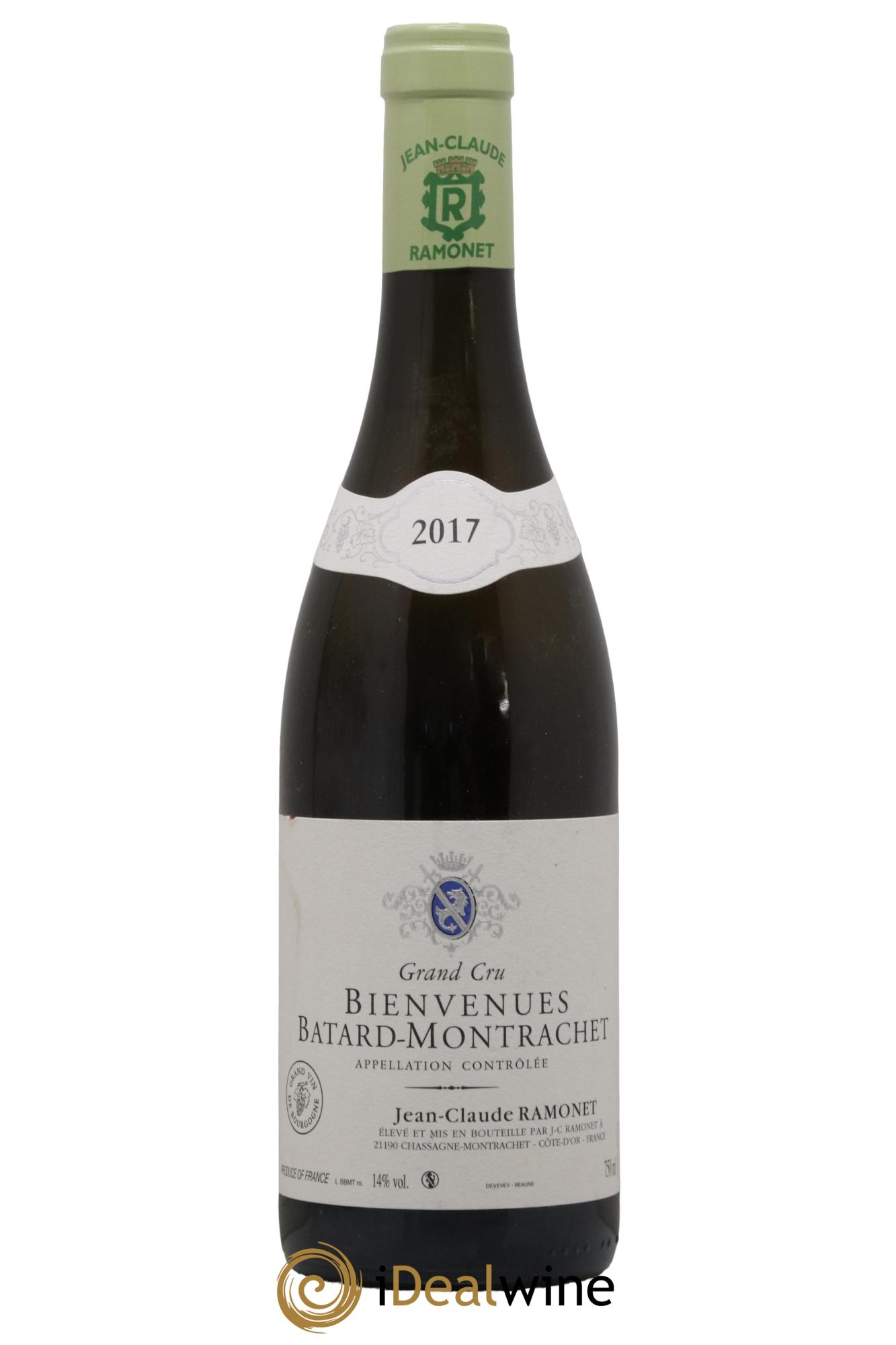 Bienvenues-Bâtard-Montrachet Grand Cru Ramonet (Domaine) 2017 - Posten von 1 Flasche - 0