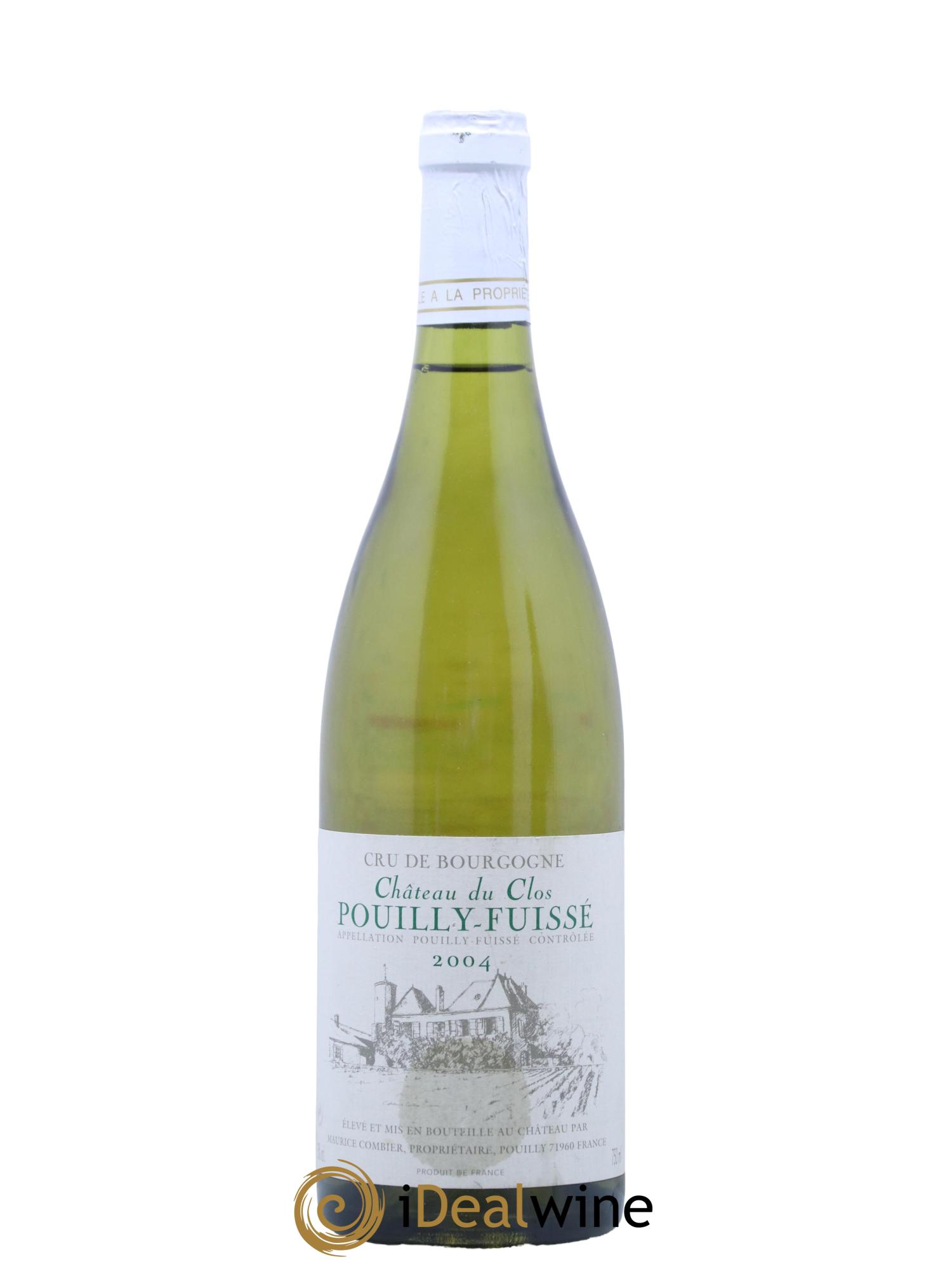 Pouilly-Fuissé Chateau du Clos 2004 - Lot de 1 bouteille - 0
