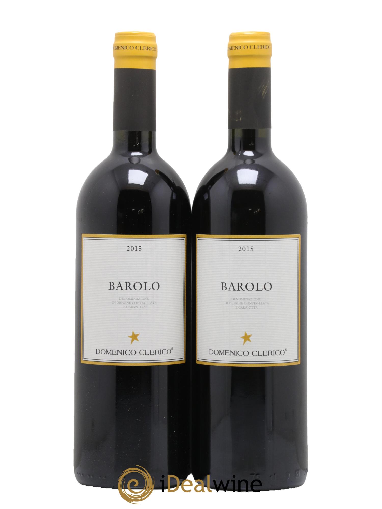 Barolo Domenico Clerico 2015 - Lot de 2 bouteilles - 0