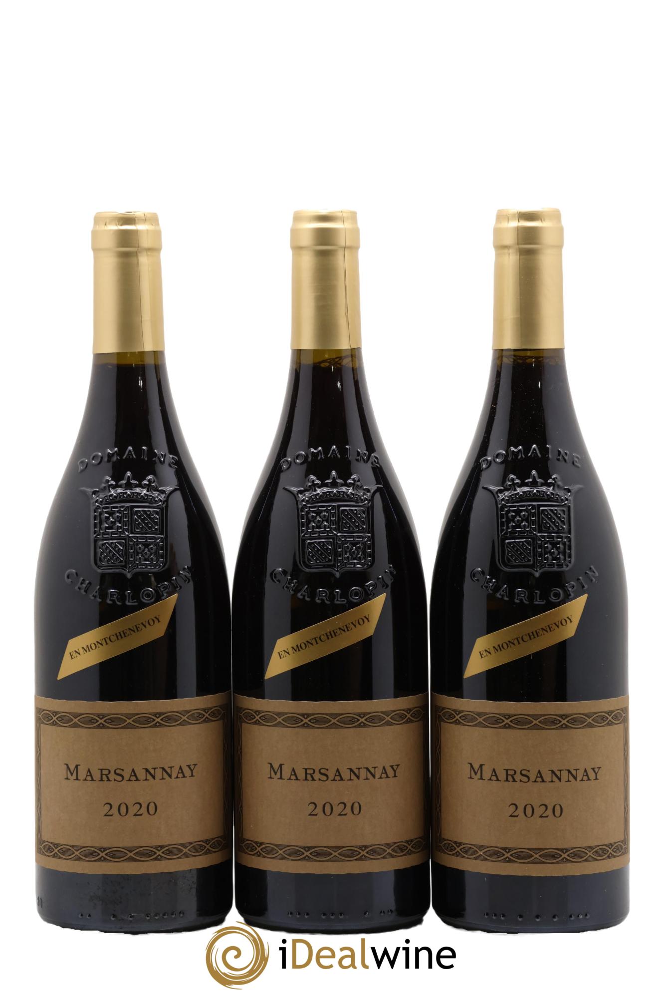 Marsannay En Montchenevoy Charlopin-Parizot 2020 - Lot of 3 bottles - 0