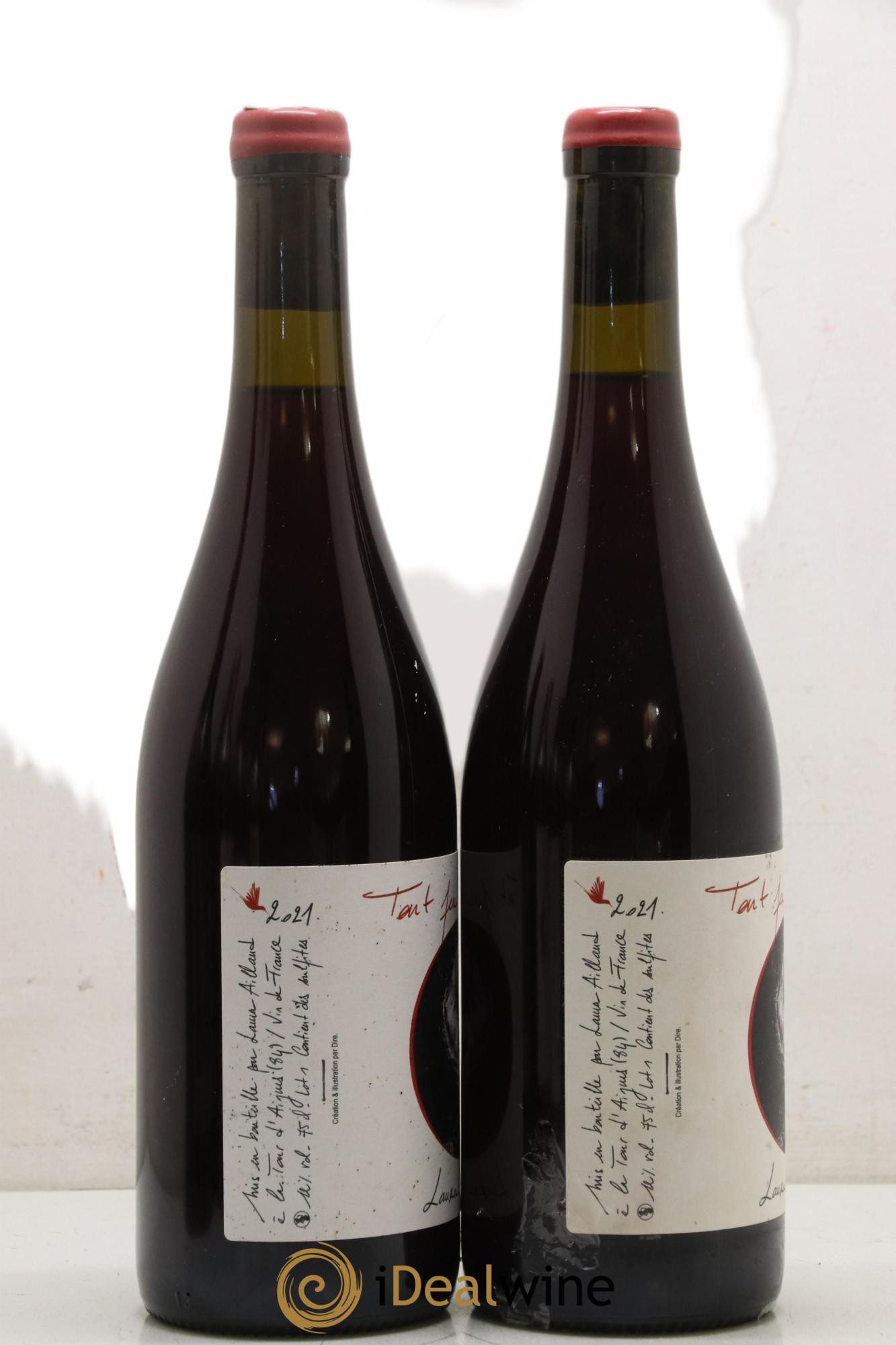 Vin de France Tout Feu Tout Femme Laura Aillaud 2021 - Lot de 2 bouteilles - 1