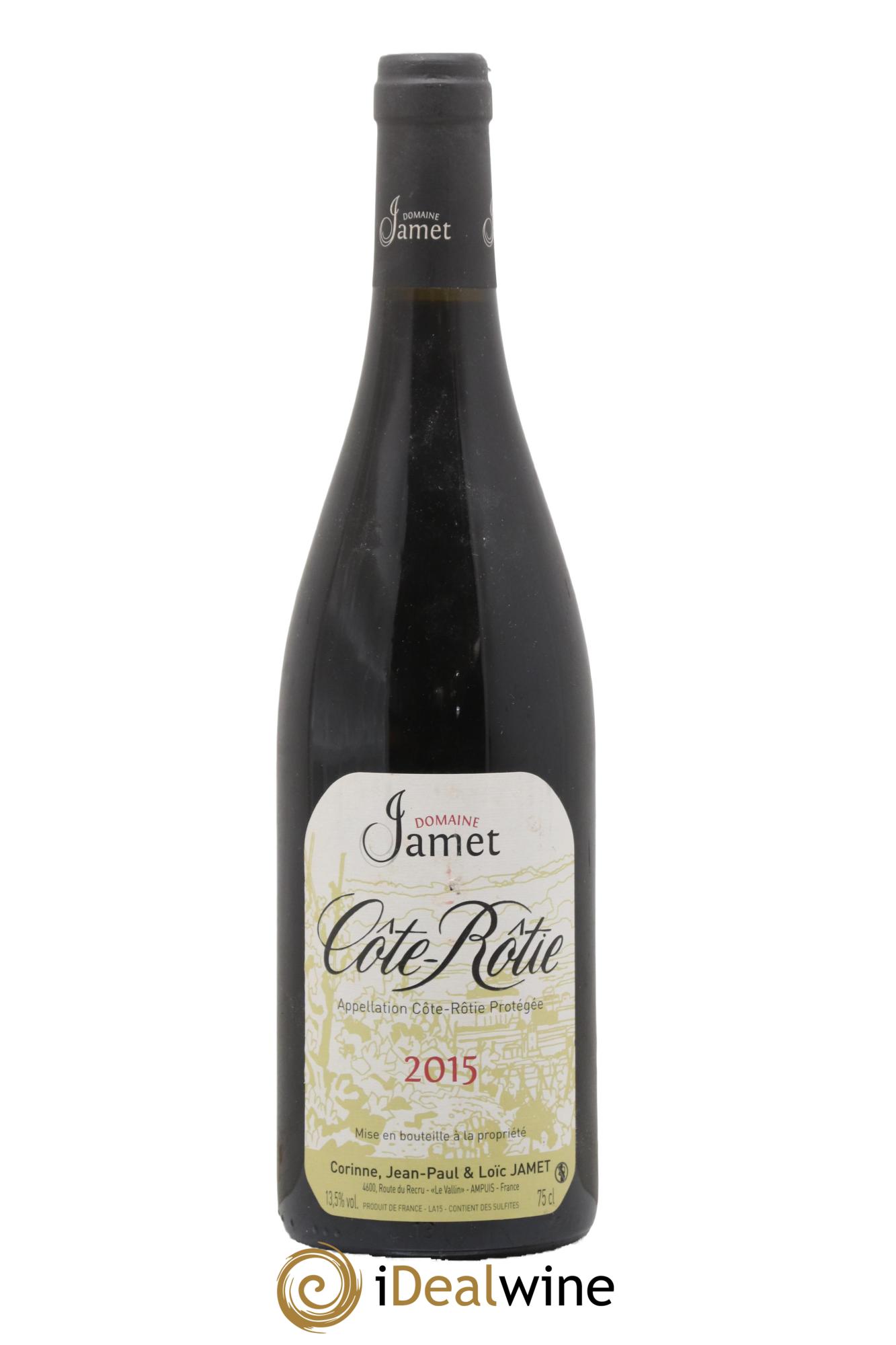 Côte-Rôtie Jamet (Domaine) 2015 - Lot de 1 bouteille - 0