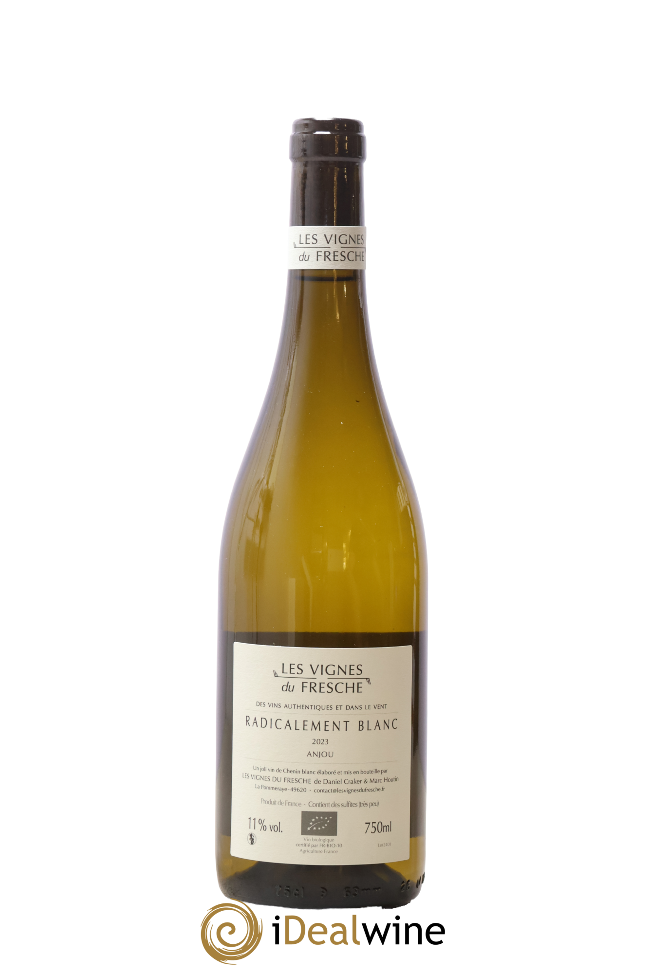 Anjou Radicalement Blanc Les Vignes Du Fresche 2023 - Lot of 1 bottle - 1