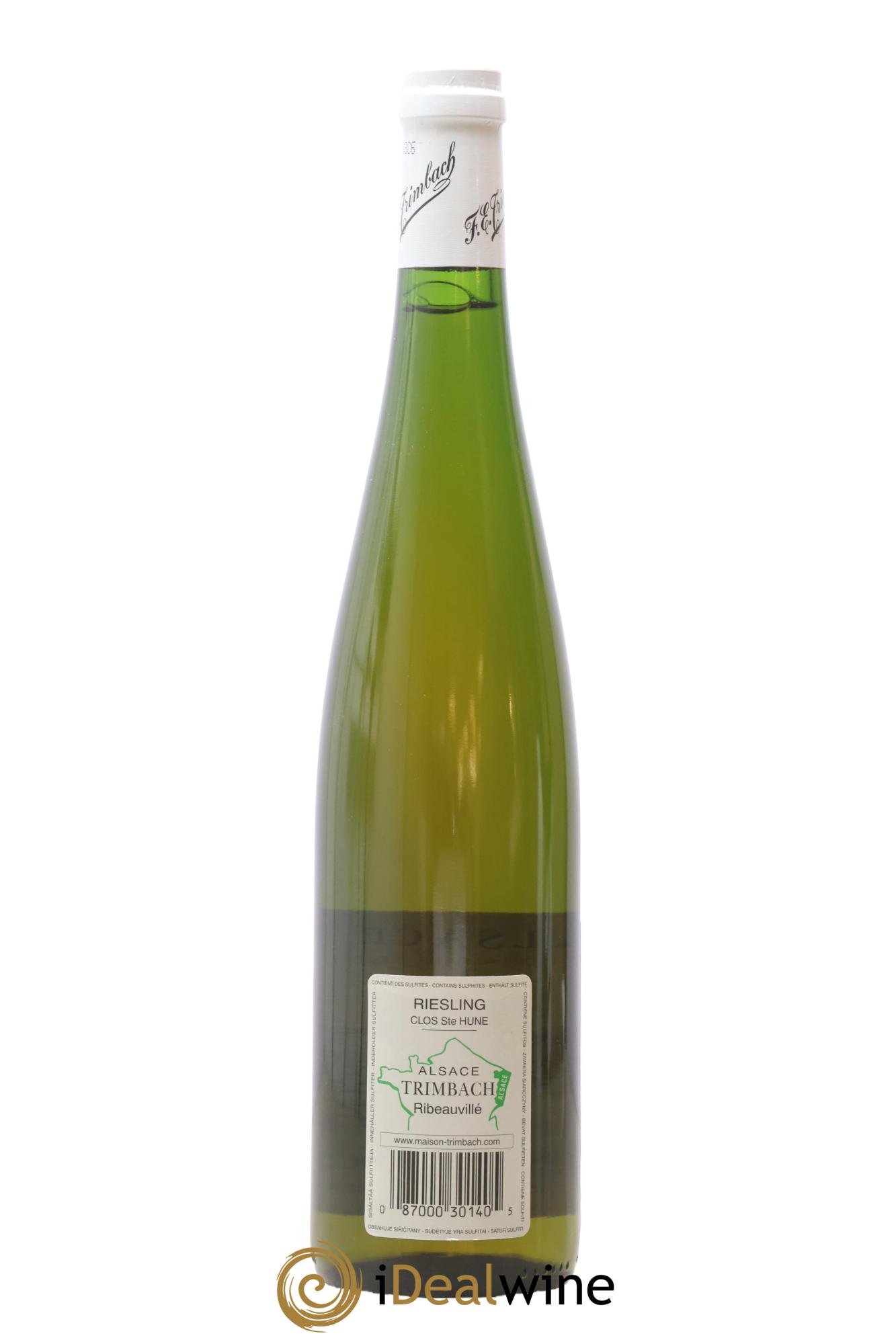 Alsace Riesling Clos Sainte-Hune Trimbach (Domaine) 2006 - Lot de 1 bouteille - 1