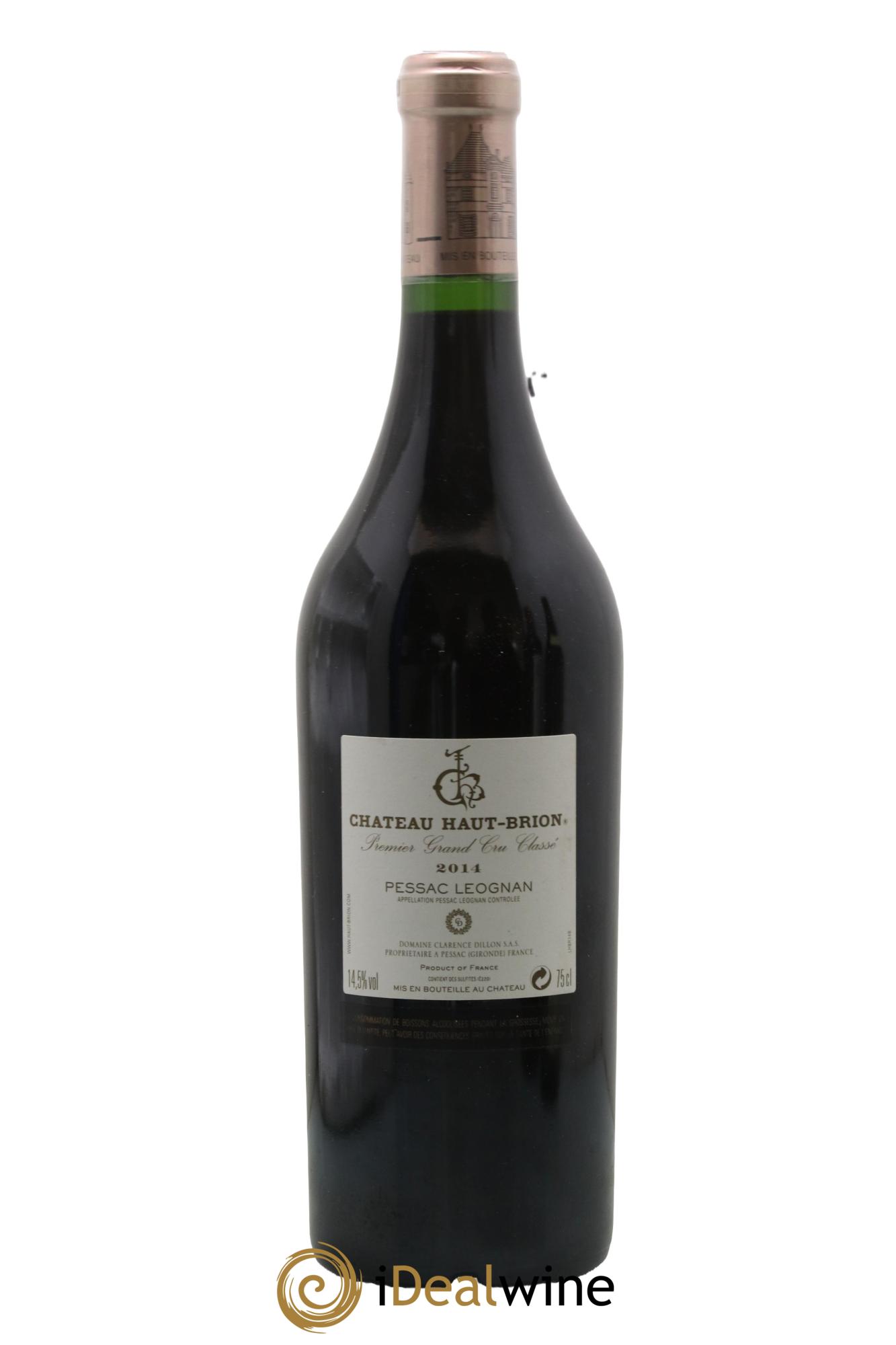 Château Haut Brion 1er Grand Cru Classé 2014 - Lotto di 1 bottiglia - 1