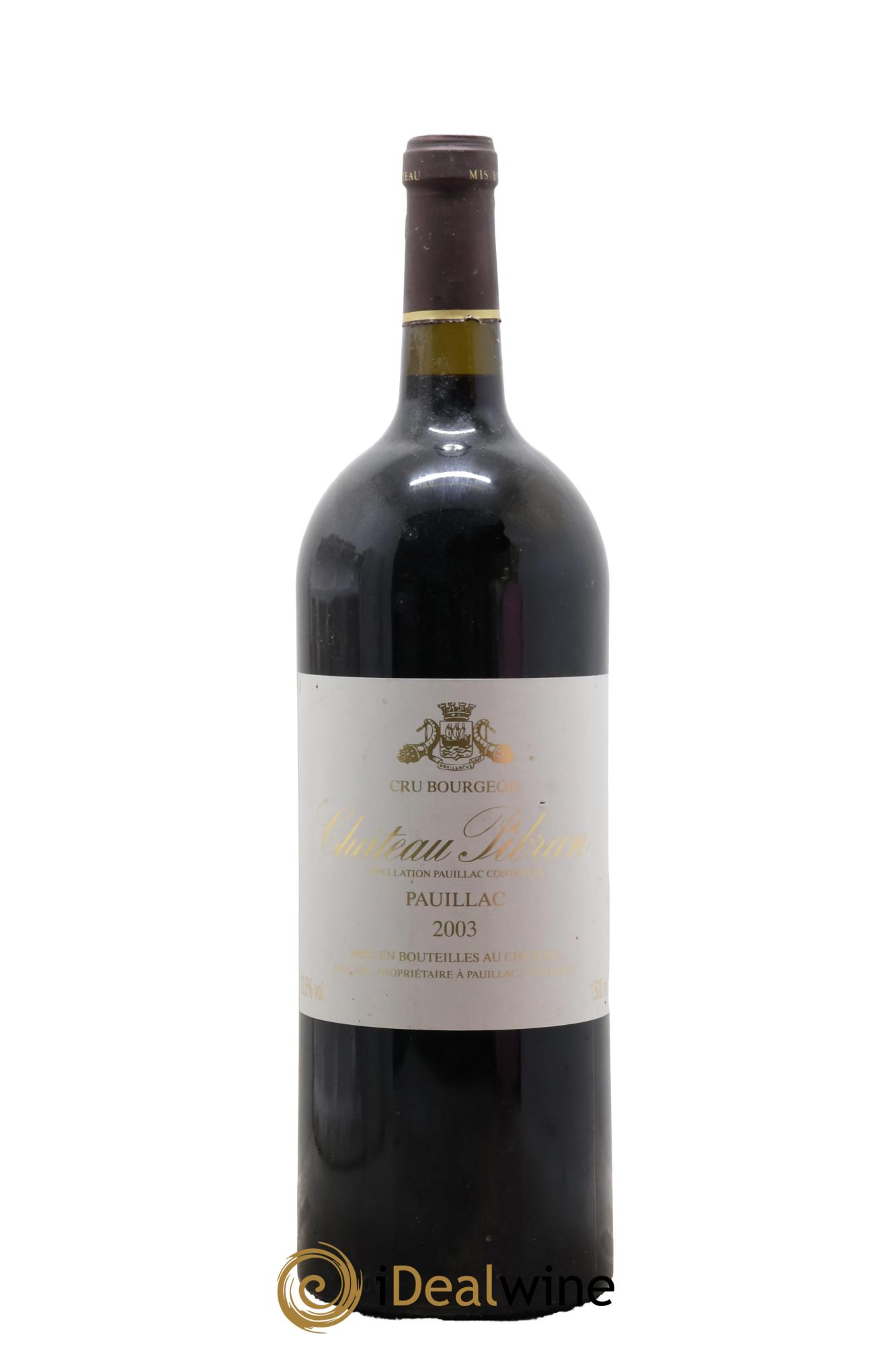 Château Pibran 2003 - Posten von 1 Magnum - 0