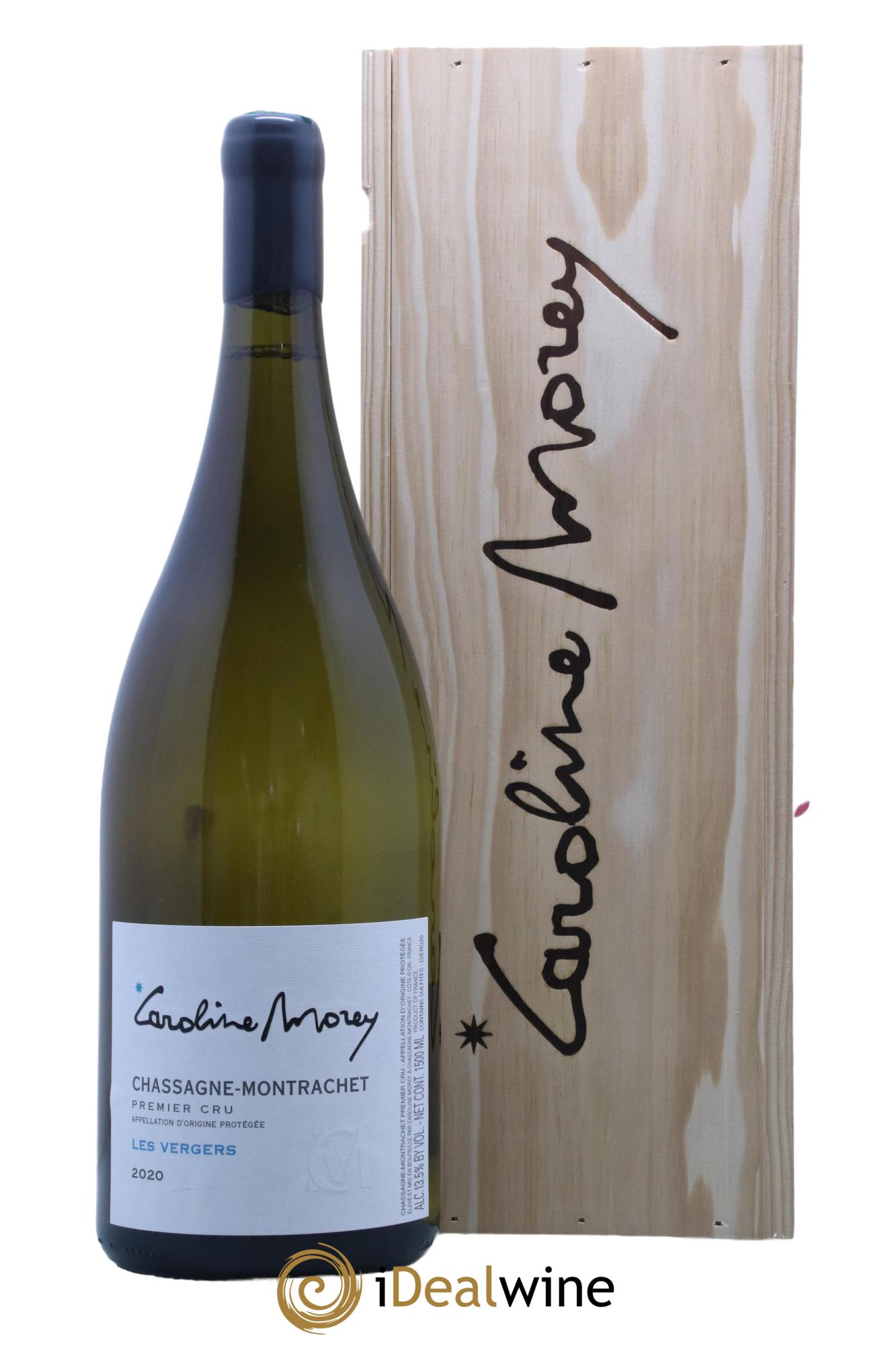 Chassagne-Montrachet 1er Cru Les Vergers Caroline Morey 2020 - Lot de 1 magnum - 0