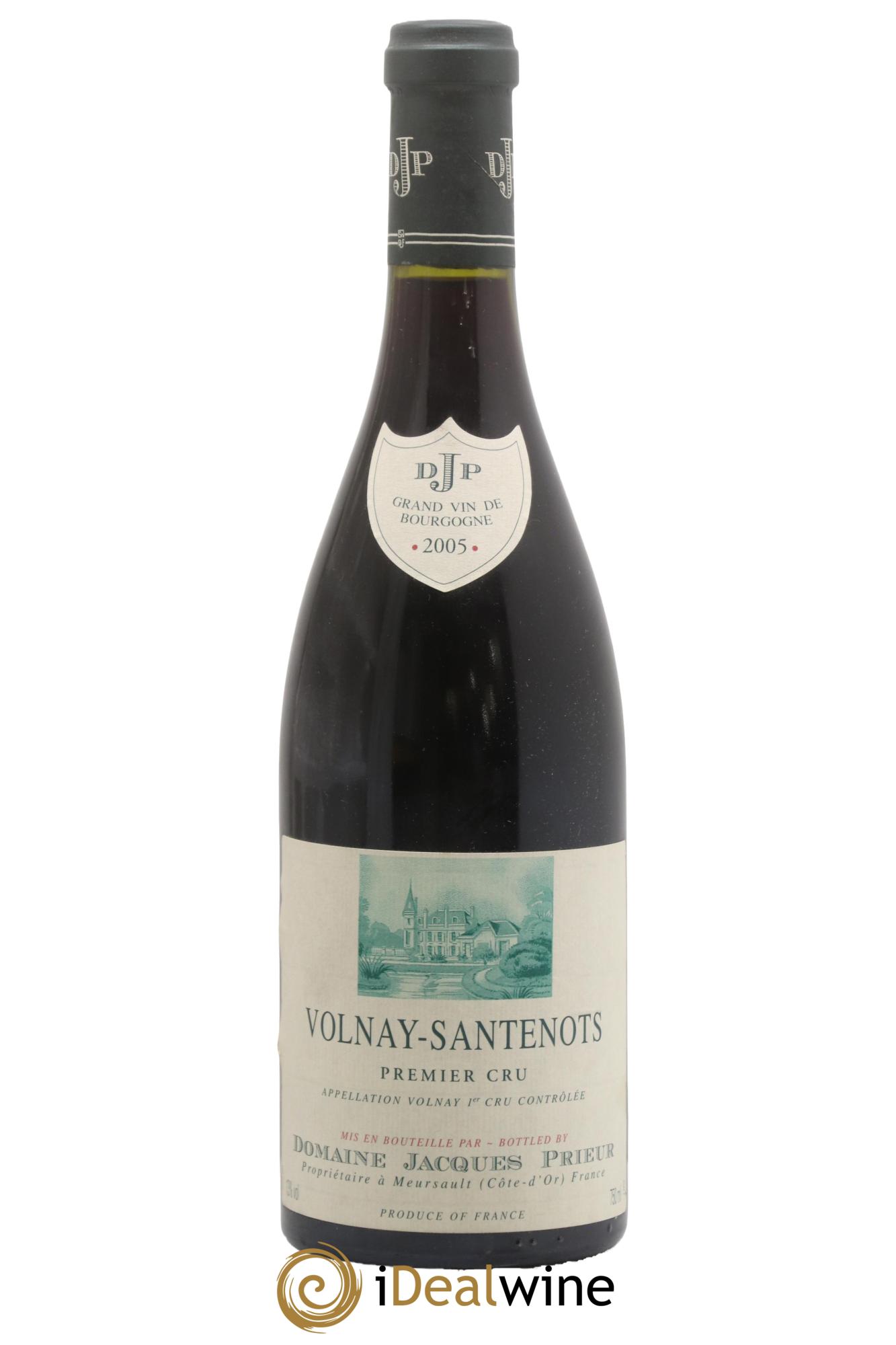 Volnay 1er Cru Santenots Jacques Prieur (Domaine) 2005 - Lot de 1 bouteille - 0