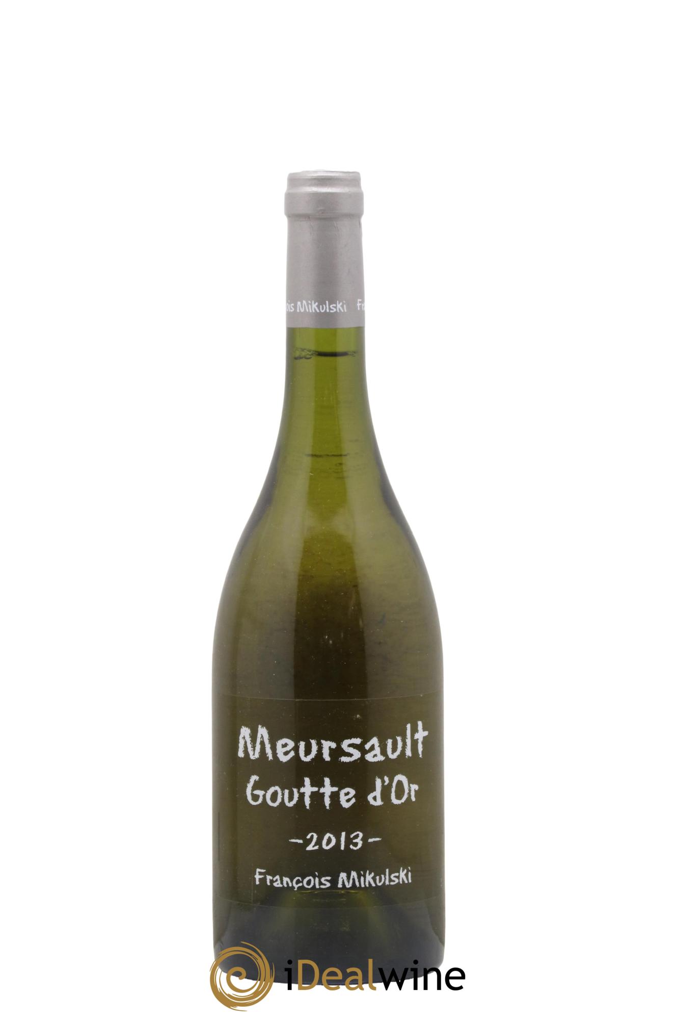 Meursault 1er Cru Goutte d'Or François Mikulski 2013 - Lot de 1 bouteille - 0