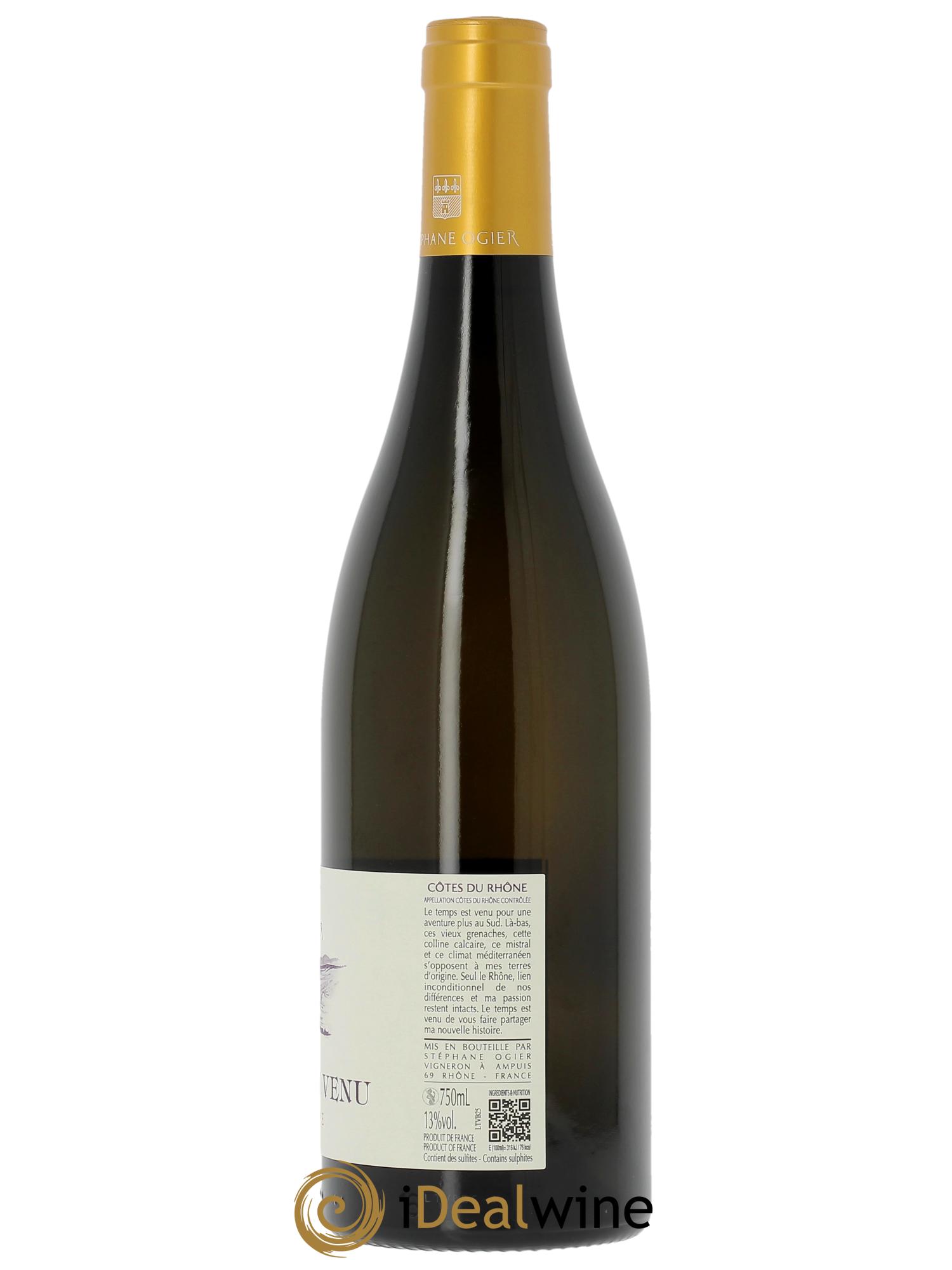 Côtes-du-Rhône Le Temps est Venu Stéphane Ogier  2025 - Lot de 1 bouteille - 1