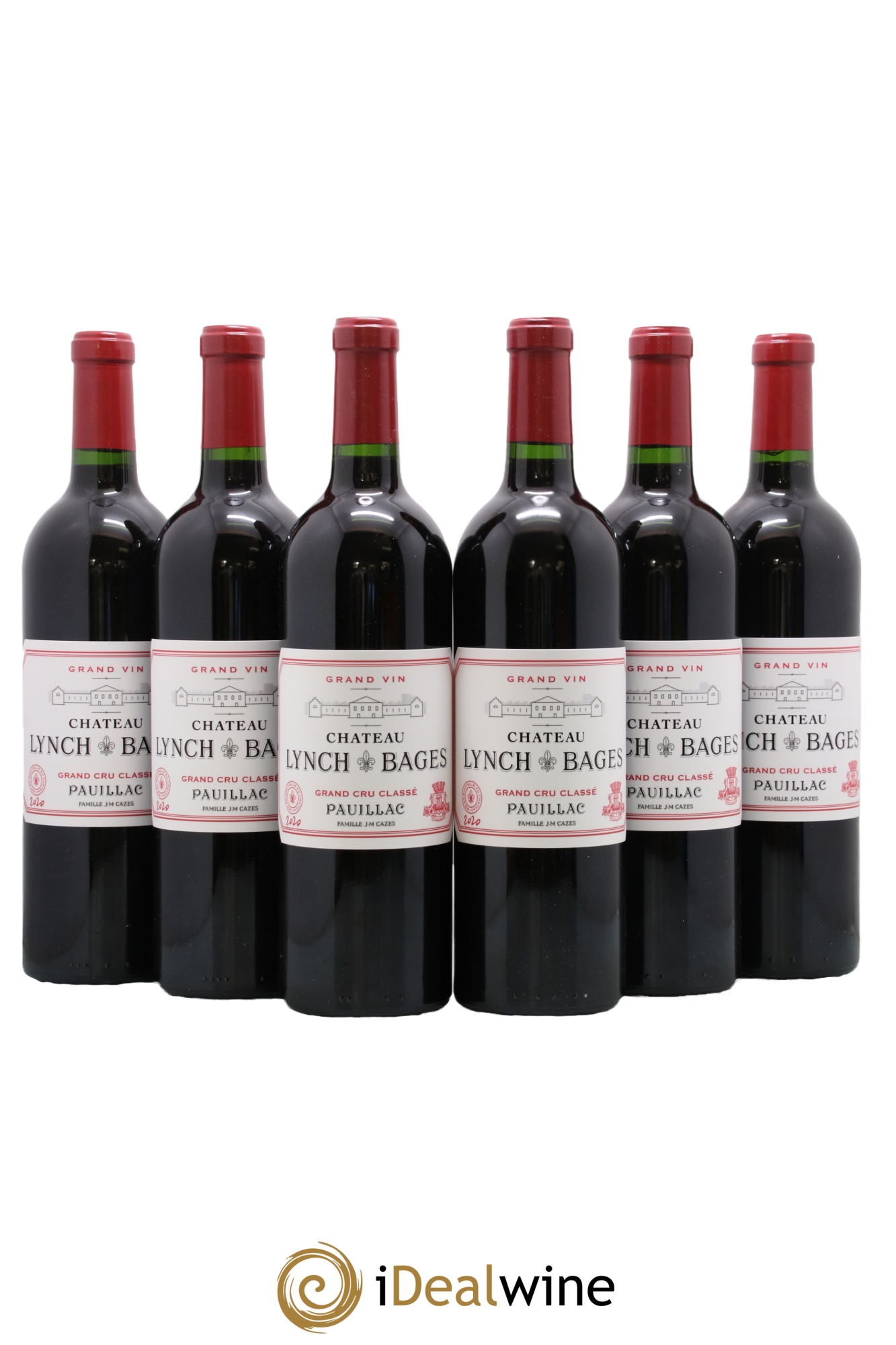 Château Lynch Bages 5ème Grand Cru Classé 2020 - Lot de 6 bouteilles - 0
