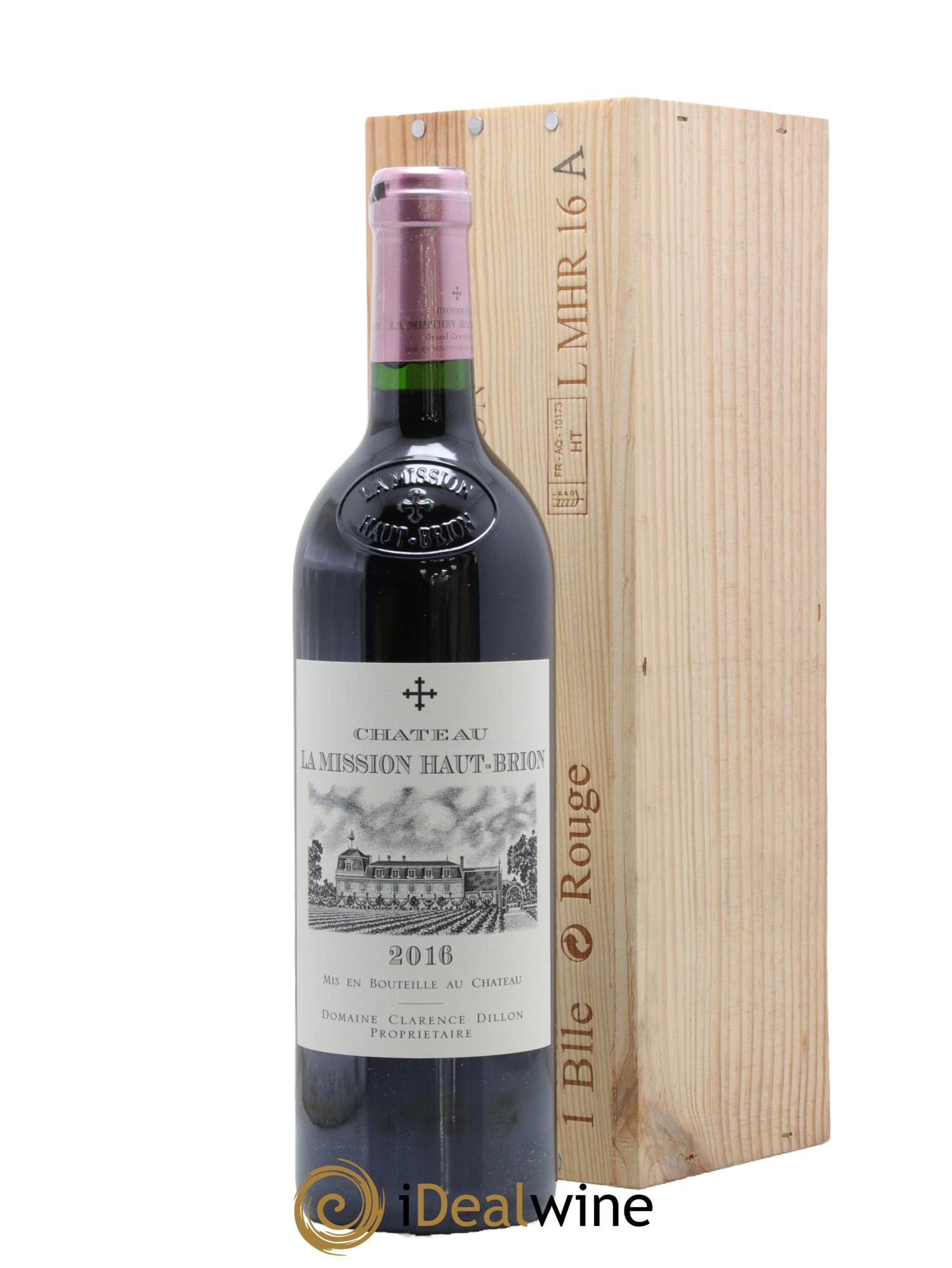 Château la Mission Haut-Brion Cru Classé de Graves 2016 - Posten von 1 Flasche - 0