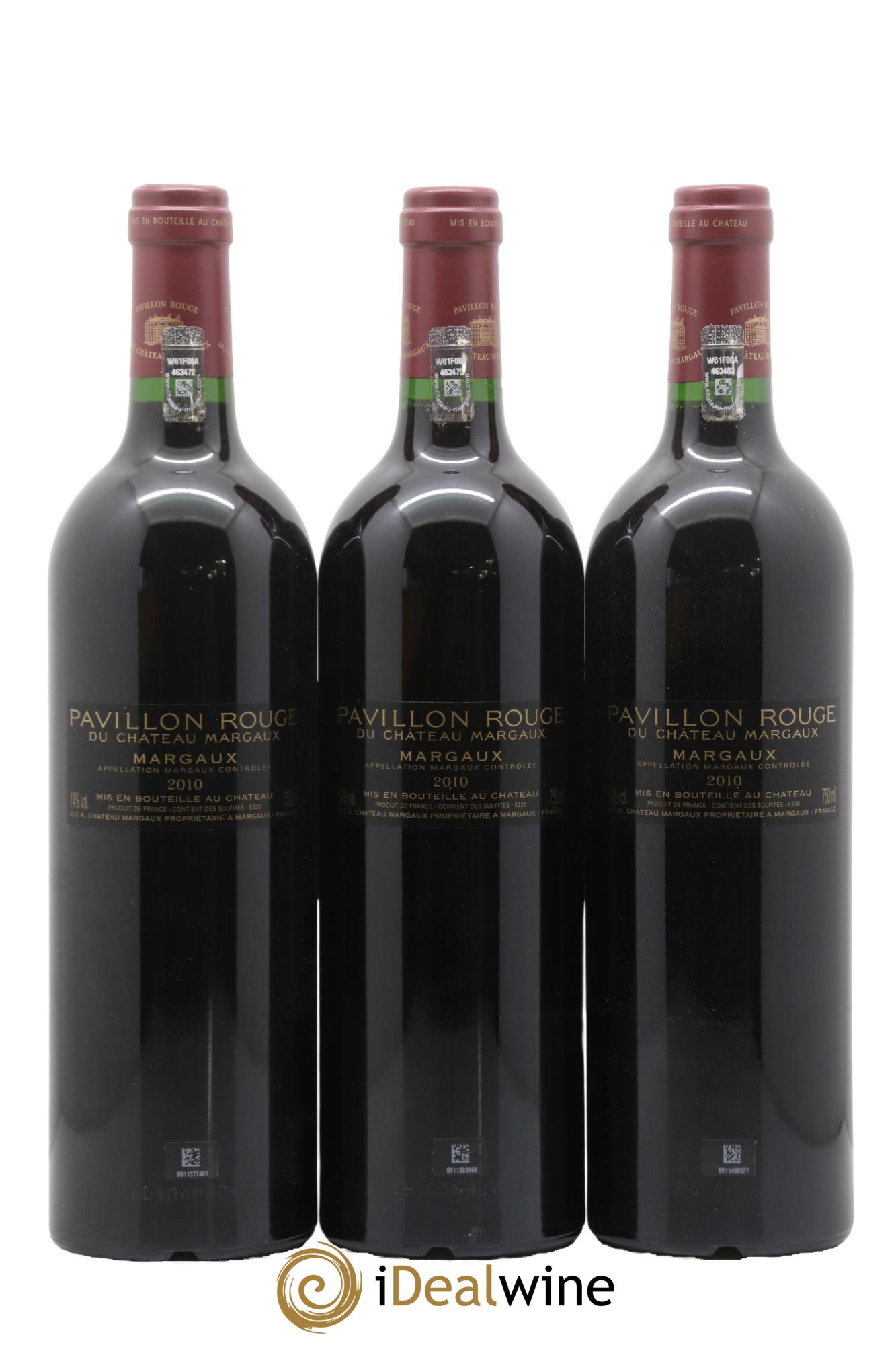 Pavillon Rouge du Château Margaux Second Vin 2010 - Lot de 6 bouteilles - 2
