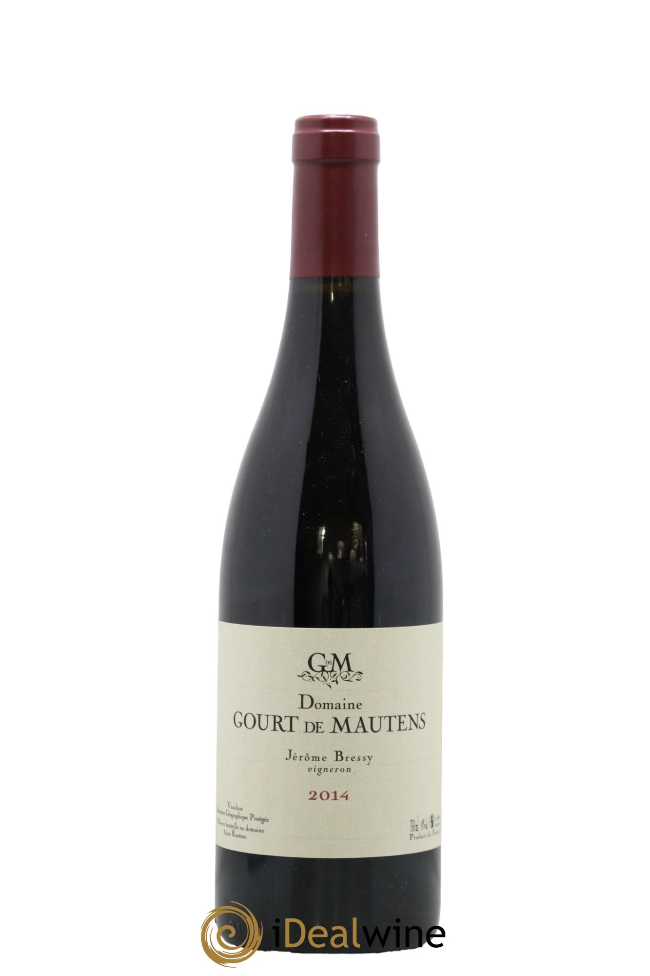 Vaucluse (Vin de Pays de Vaucluse) Domaine Gourt de Mautens - Jérôme Bressy 2014 - Lot of 1 bottle - 0