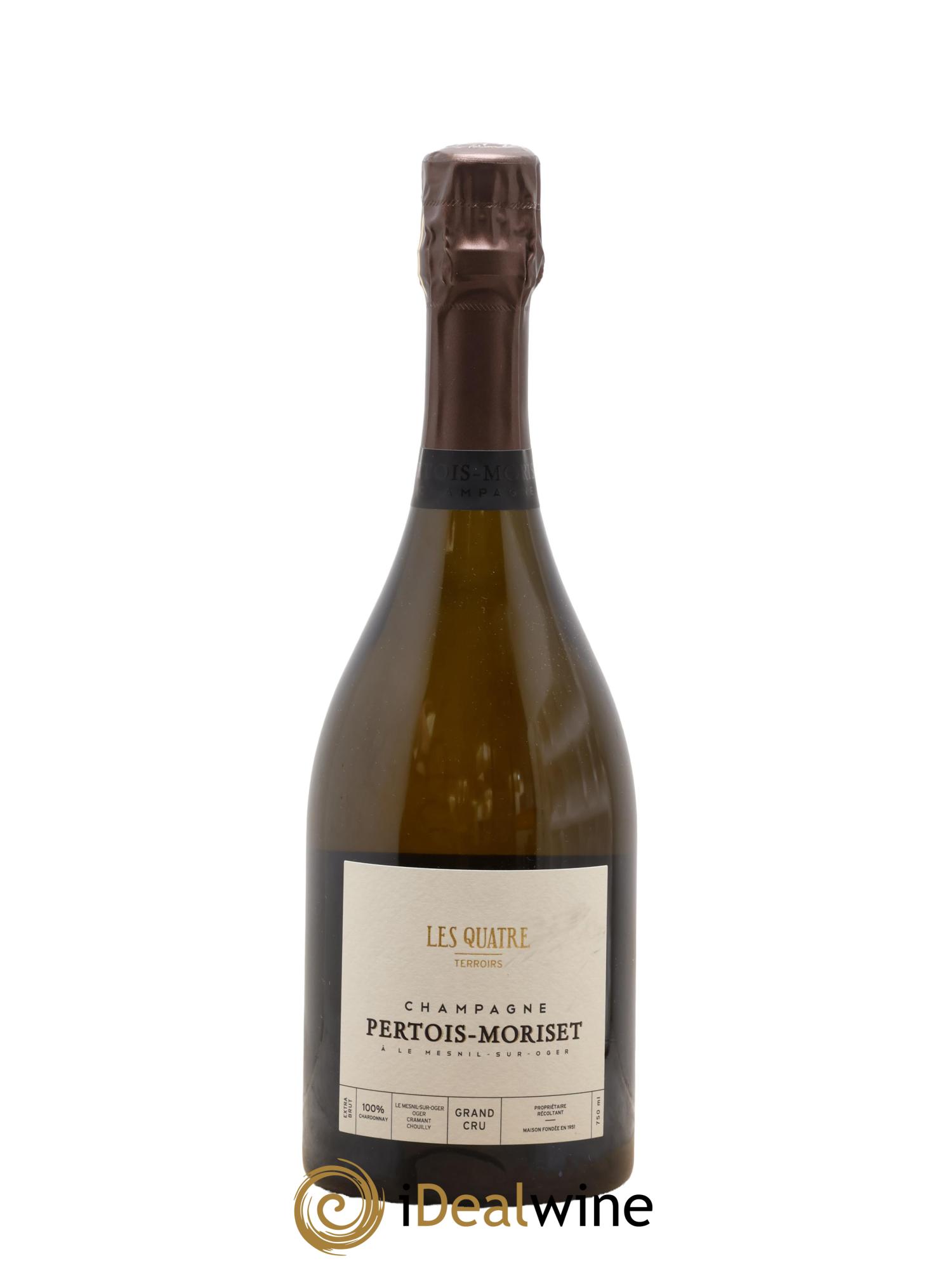 Champagne Les Quatre Terroirs Domaine Pertois-Moriset - Lot de 1 bouteille - 0