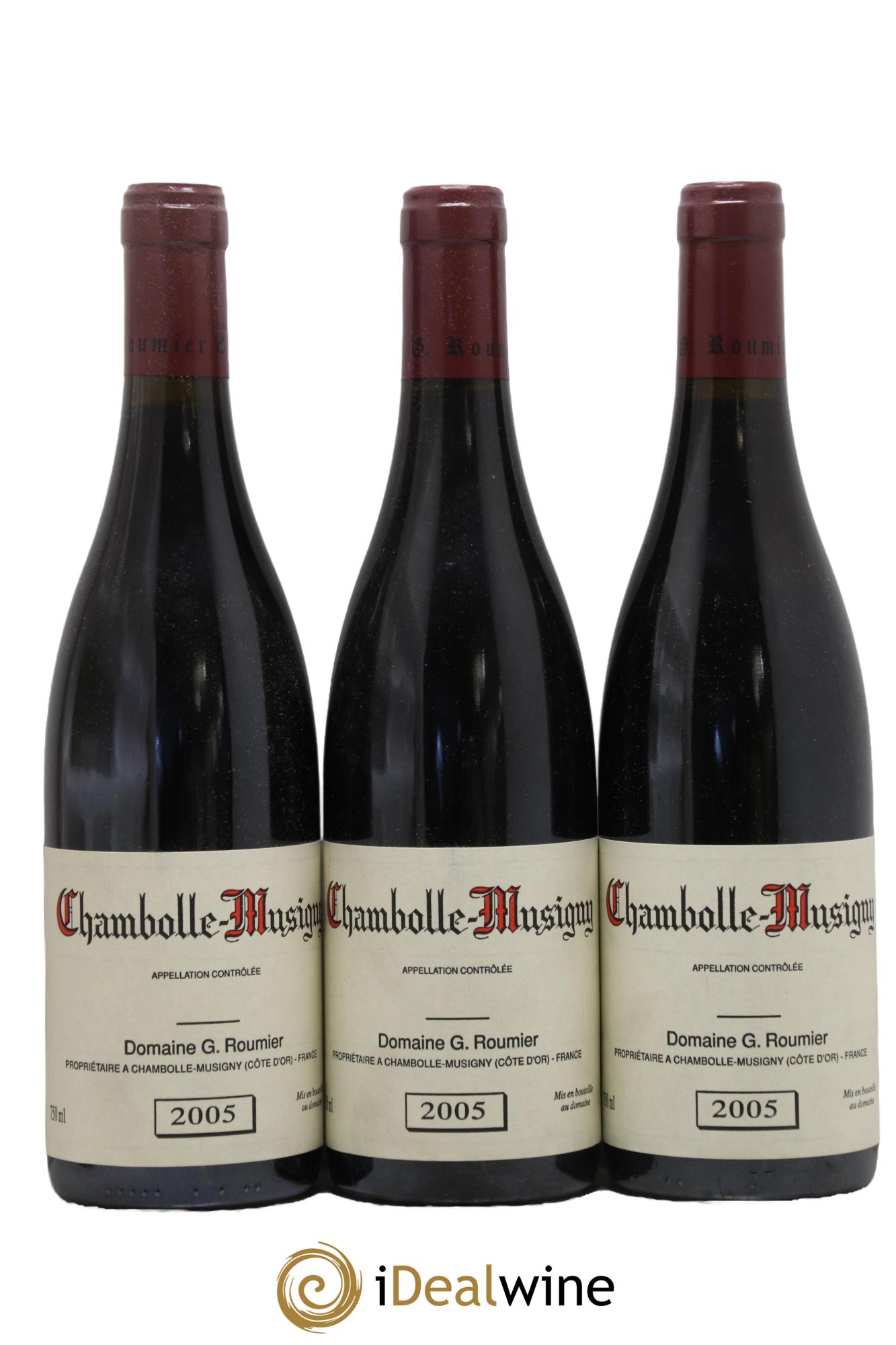 Chambolle-Musigny Georges Roumier (Domaine) 2005 - Lot de 3 bouteilles - 0