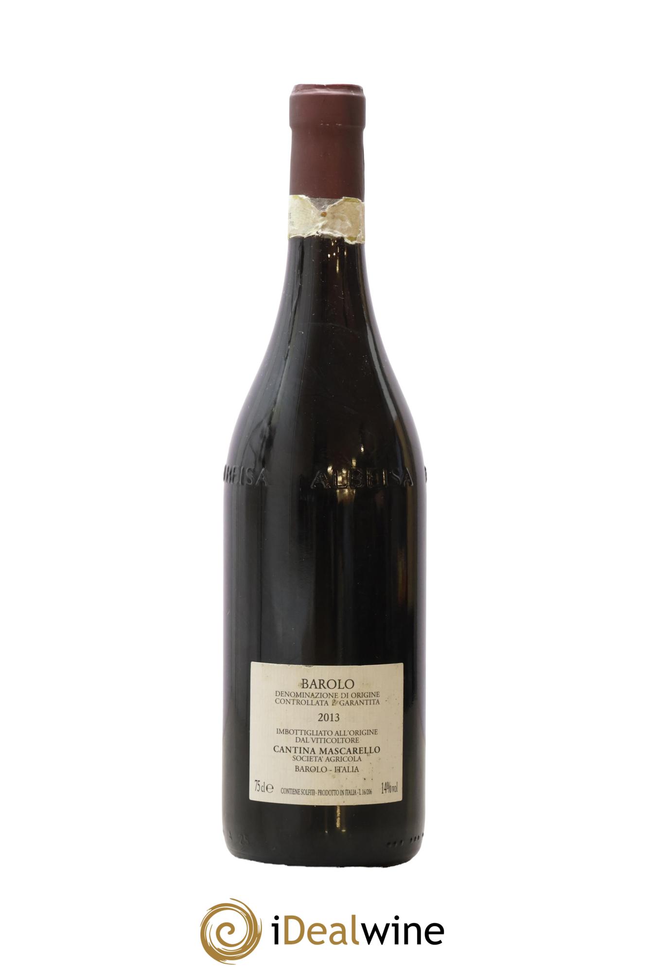 Barolo DOCG Bartolo Mascarello 2013 - Lot de 1 bouteille - 1