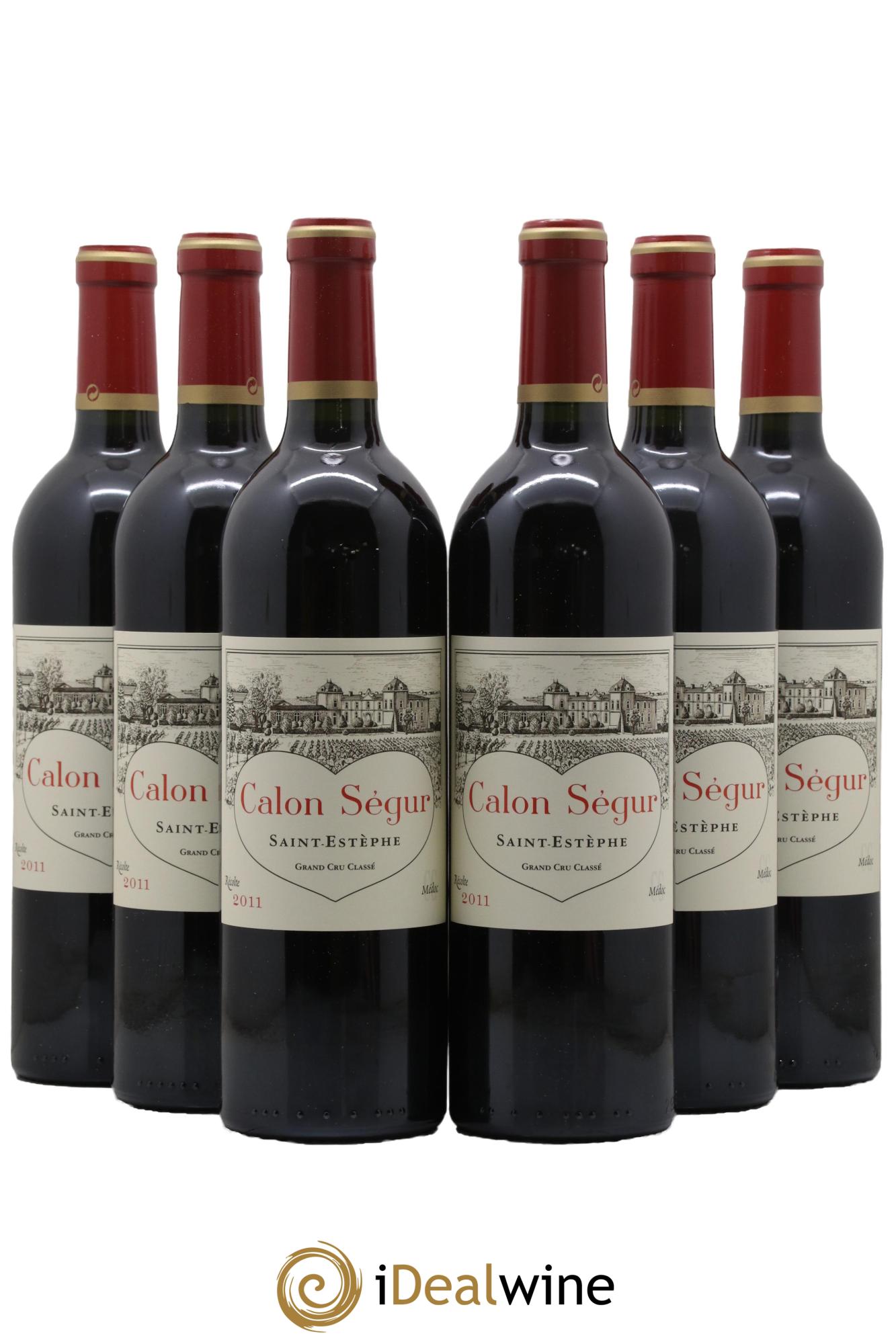 Château Calon Ségur 3ème Grand Cru Classé  2011 - Lot of 6 bottles - 0