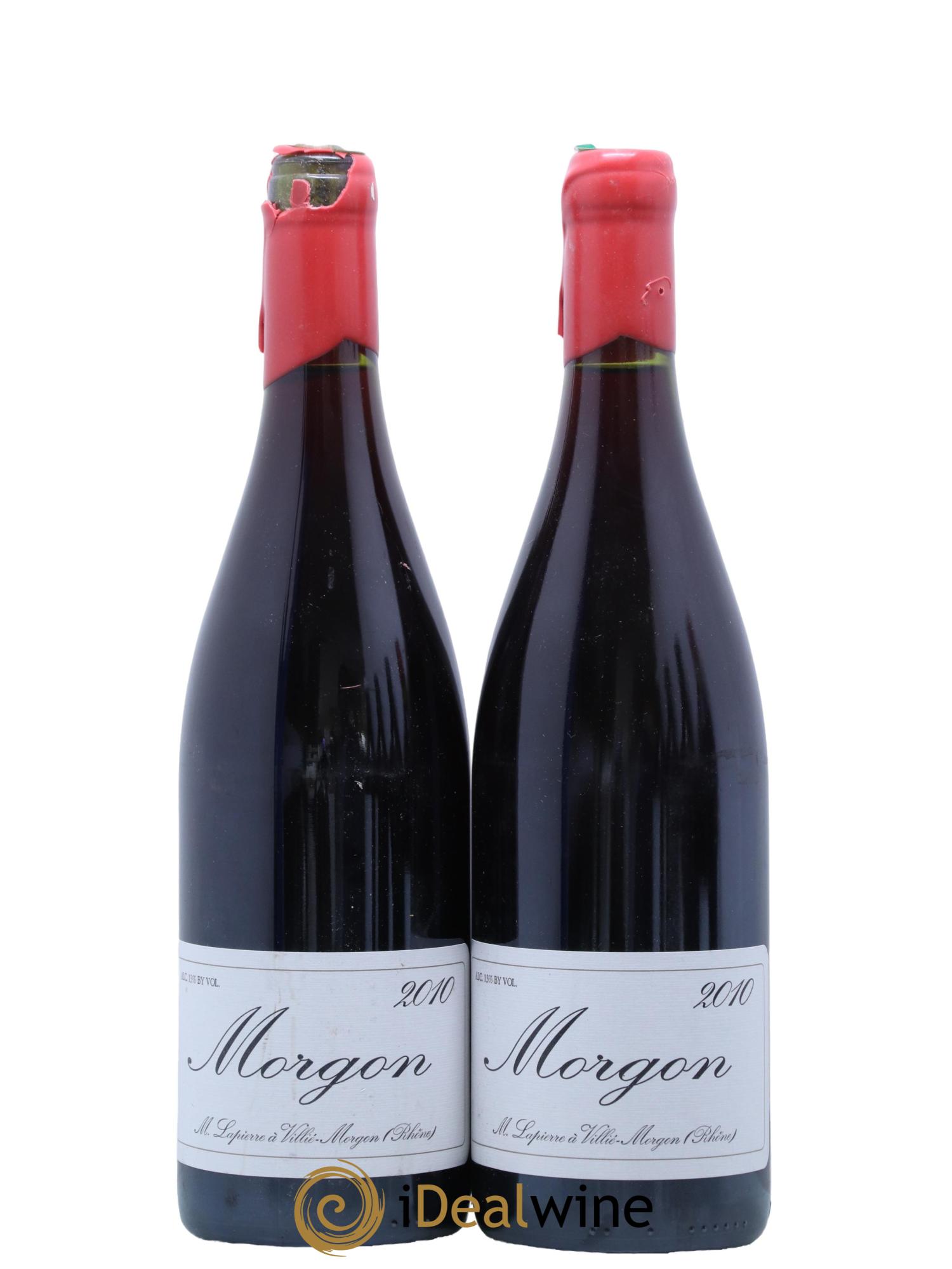 Morgon Marcel Lapierre (Domaine) 2010 - Lot de 2 bouteilles - 0