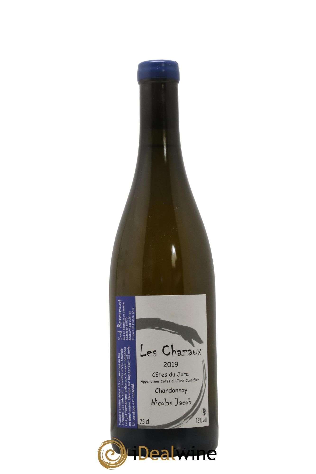 Côtes du Jura Chardonnay Les Chazaux Nicolas Jacob 2019 - Posten von 1 Flasche - 0