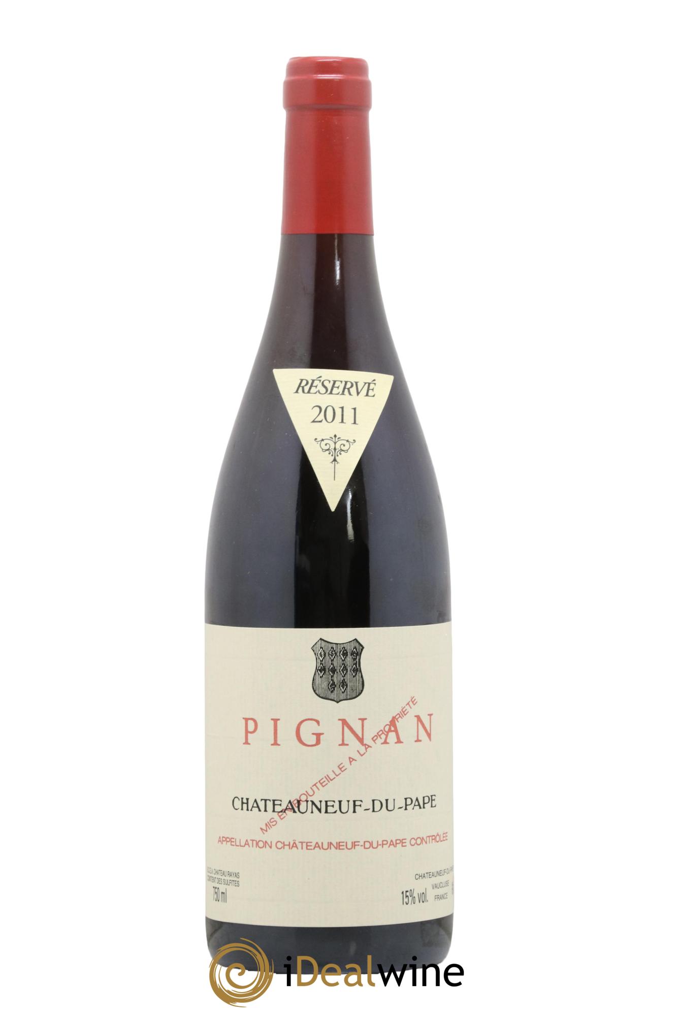 Châteauneuf-du-Pape Pignan Emmanuel Reynaud 2011 - Lot de 1 bouteille - 0