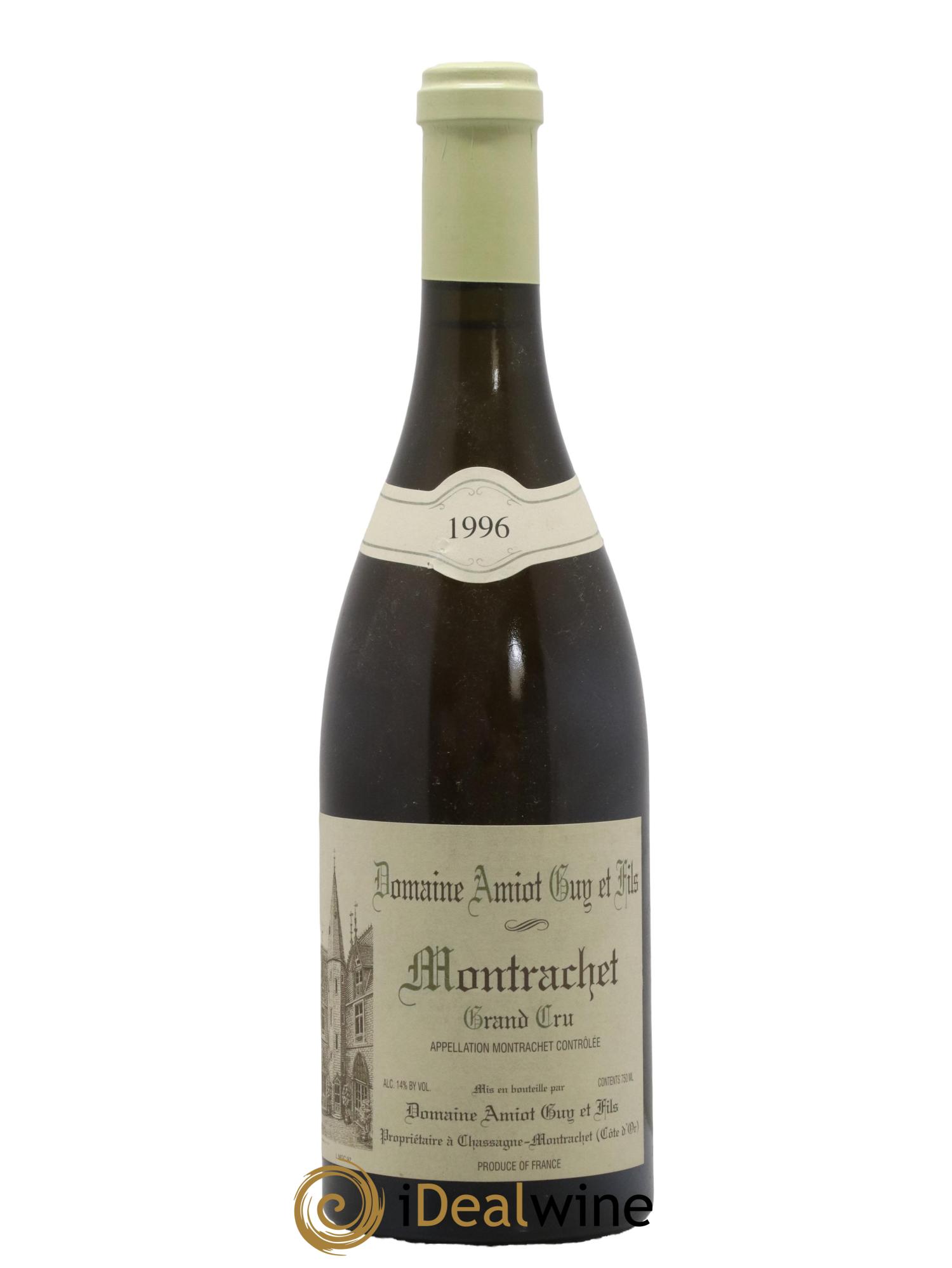Montrachet Grand Cru Guy Amiot & Fils 1996 - Lot de 1 bouteille - 0