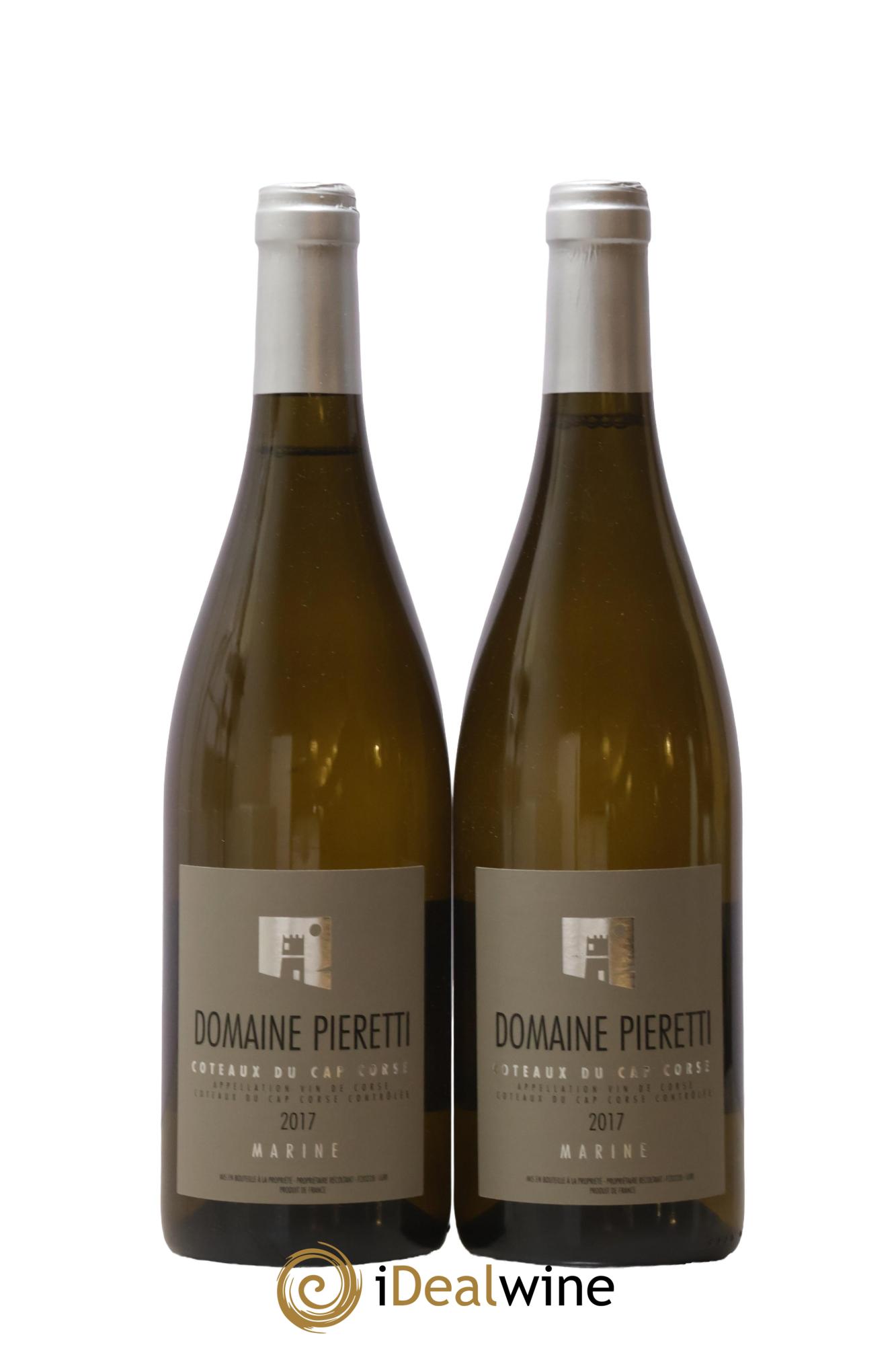 Vin de Corse Coteaux du Cap Corse Marine Domaine Pieretti 2017 - Lotto di 2 bottiglie - 0