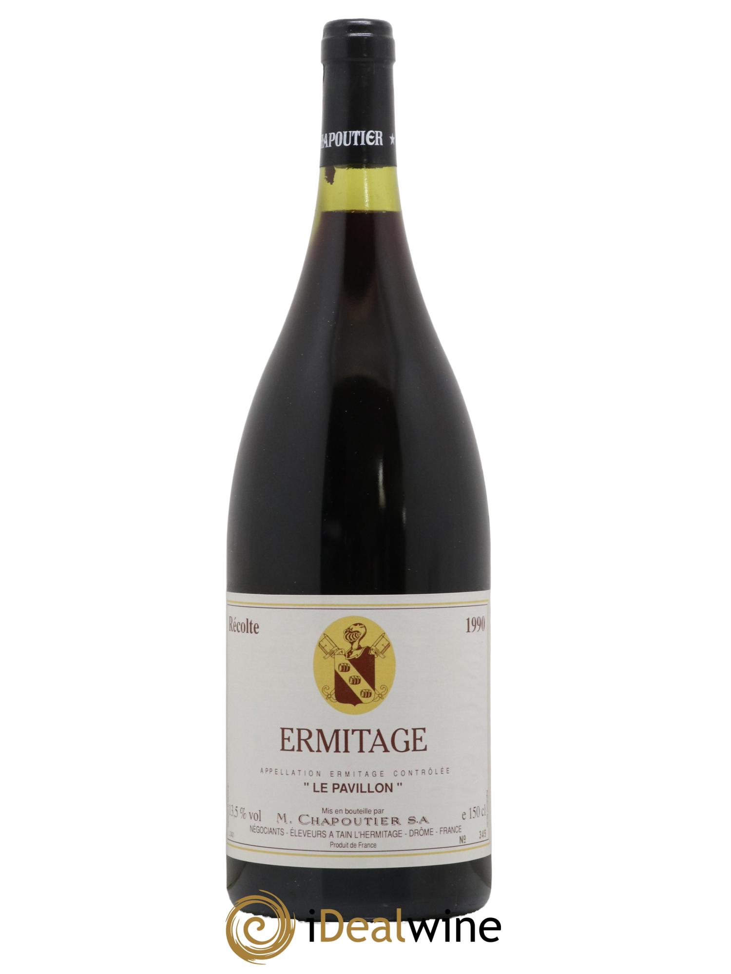 Hermitage Ermitage Le Pavillon Chapoutier 1990 - Lot de 1 magnum - 0