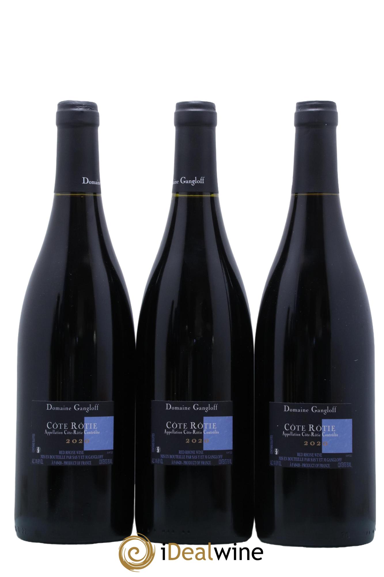 Côte-Rôtie La Barbarine Gangloff (Domaine) 2020 - Lot de 3 bouteilles - 1