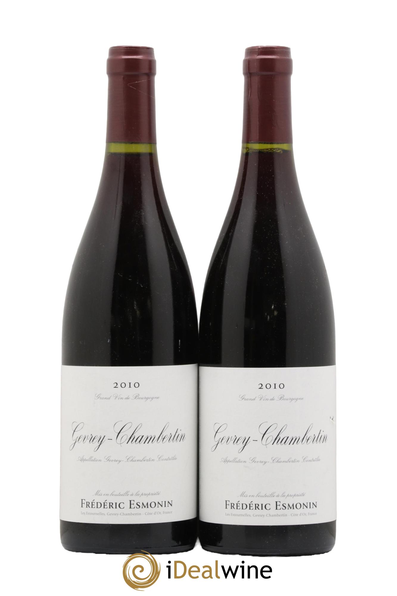 Gevrey-Chambertin Frédéric Esmonin 2010 - Lot de 2 bouteilles - 0