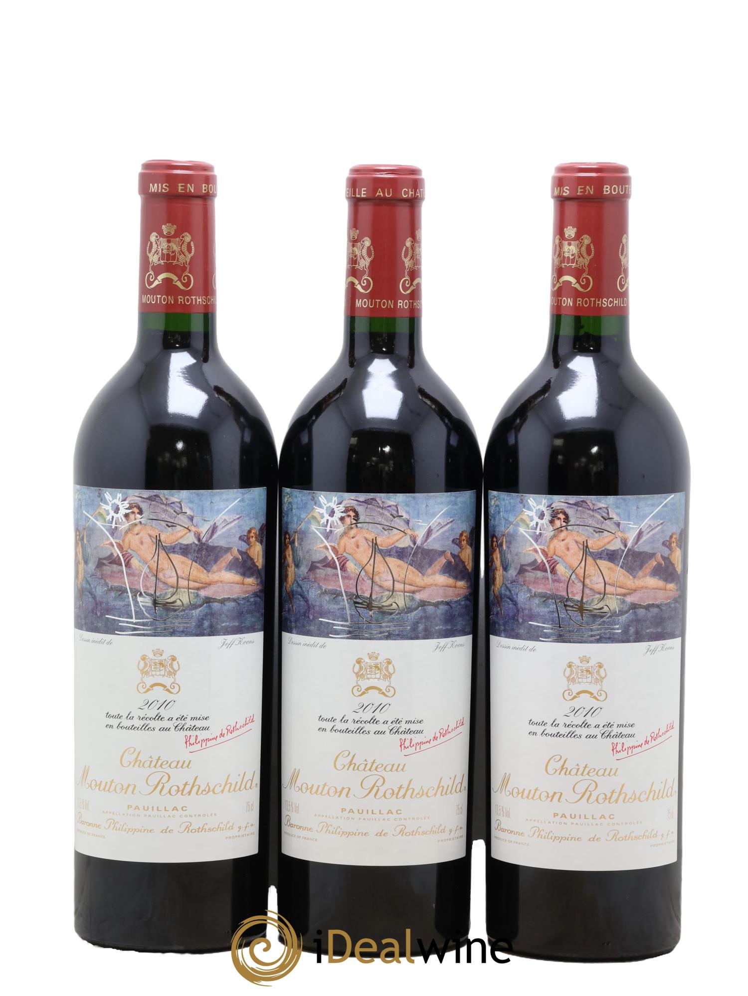 Château Mouton Rothschild 1er Grand Cru Classé 2010 - Lotto di 6 bottiglie - 3