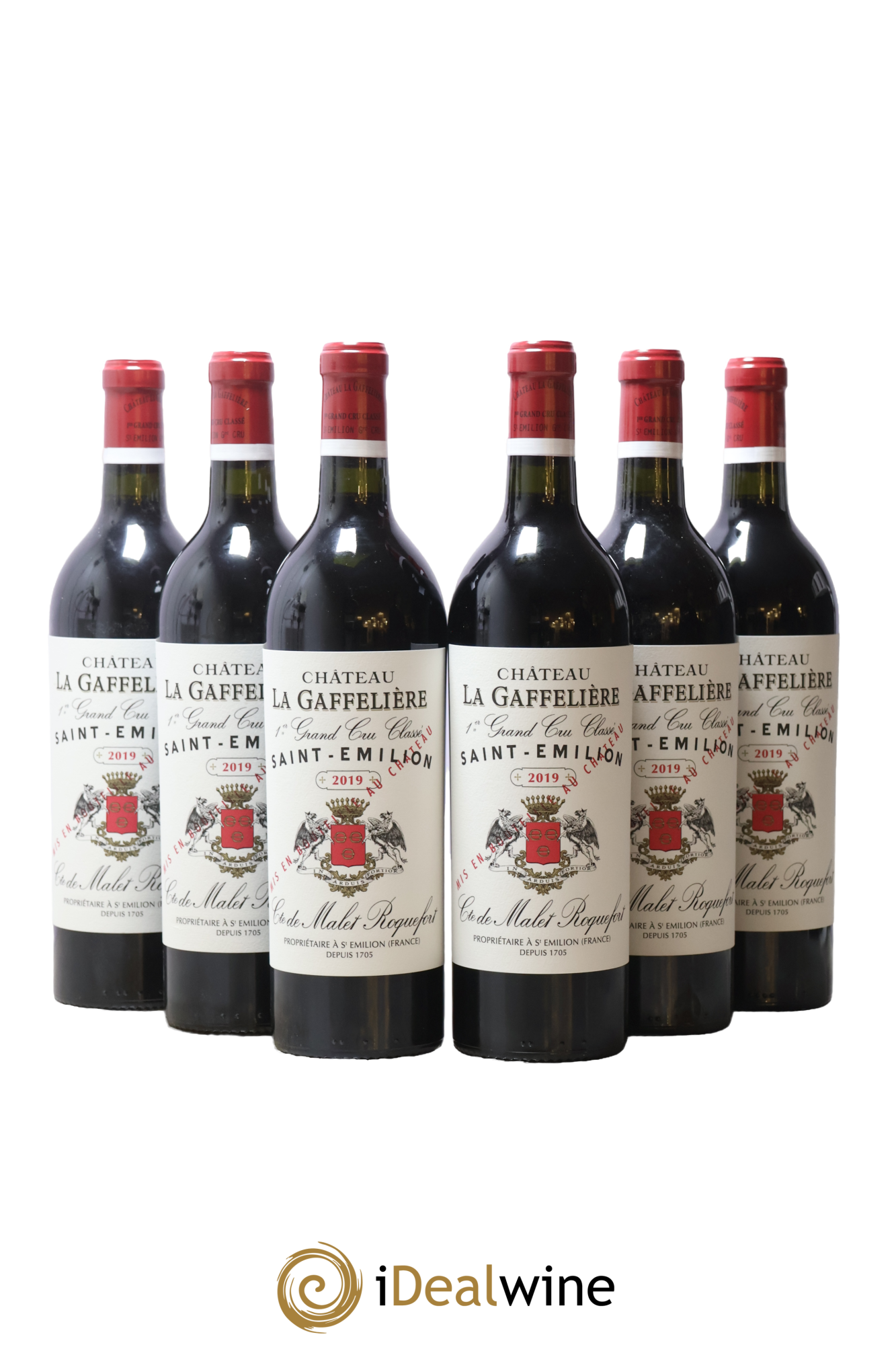 Château la Gaffelière 1er Grand Cru Classé B 2019 - Lot de 6 bouteilles - 0