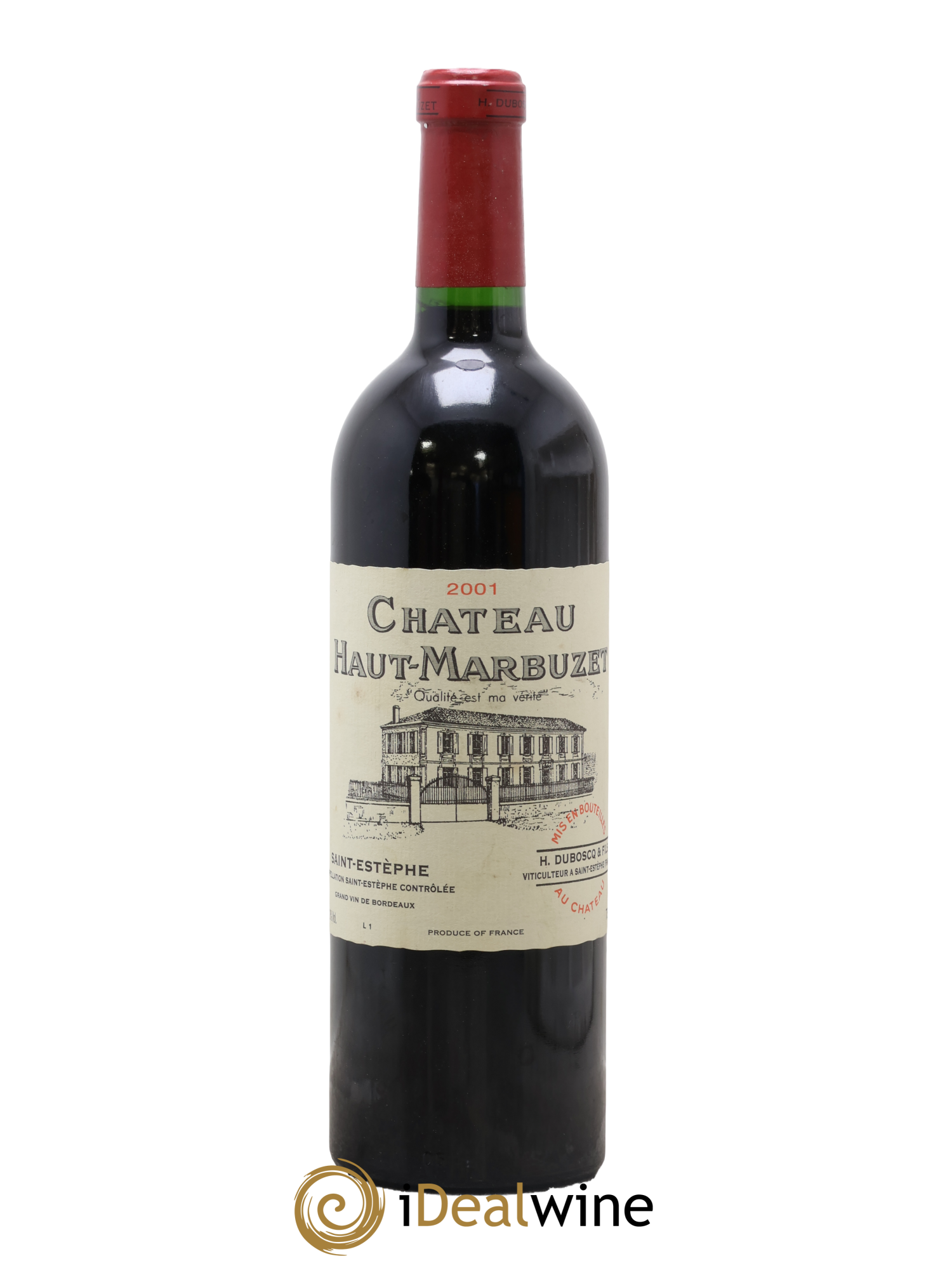 Château Haut Marbuzet 2001 - Posten von 1 Flasche - 0