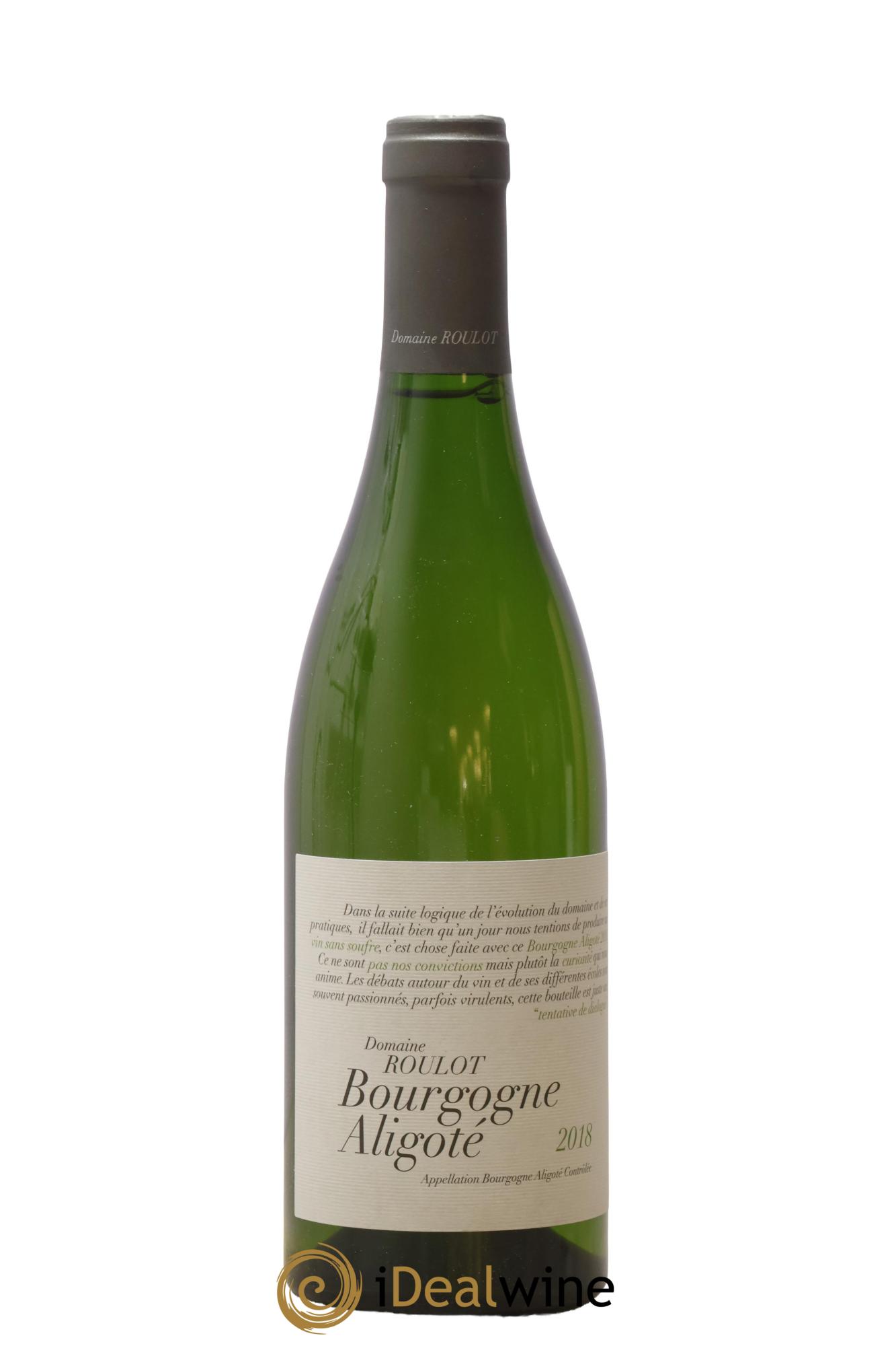 Bourgogne Aligoté Roulot (Domaine) 2018 - Lotto di 1 bottiglia - 0