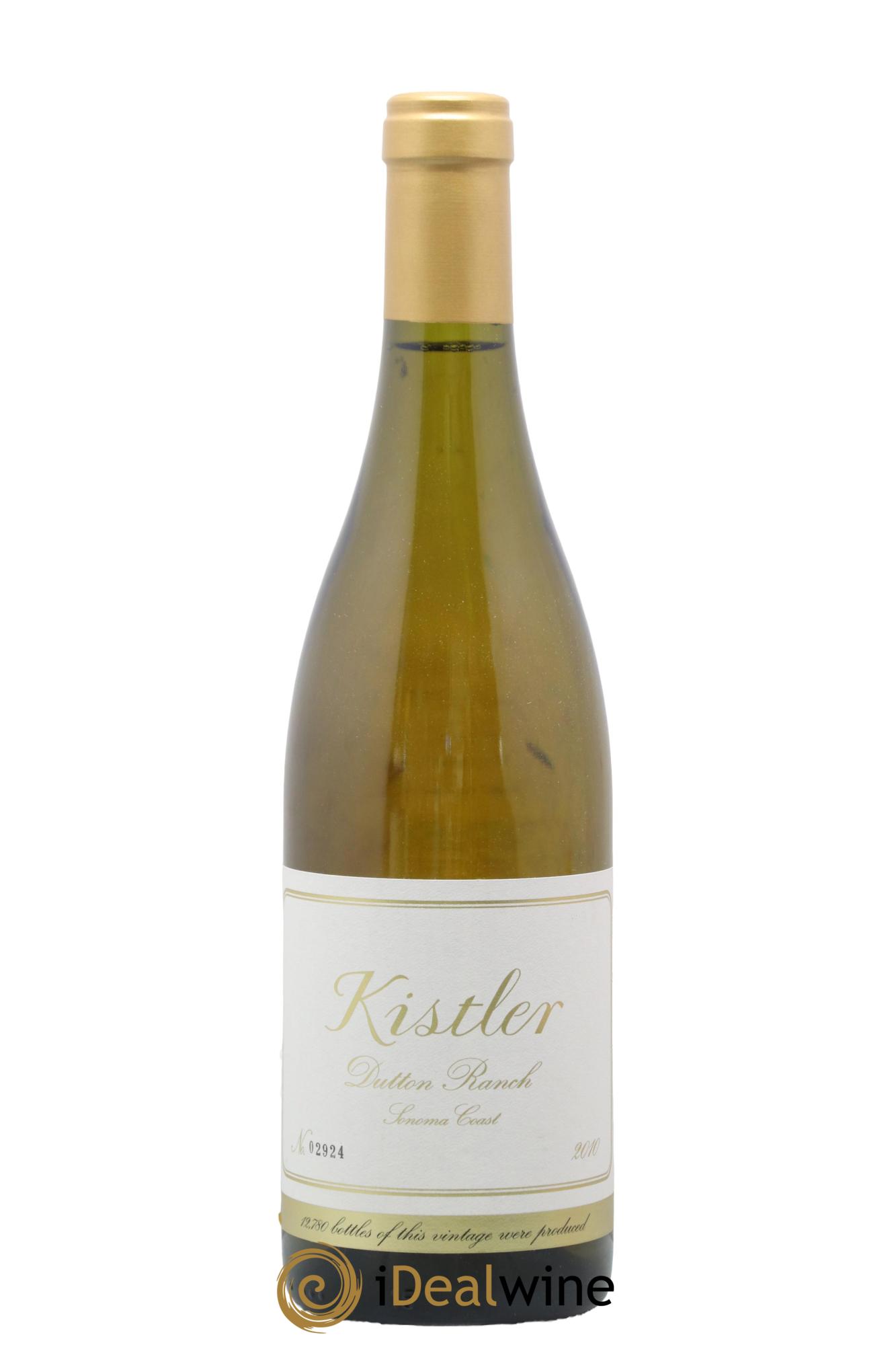 Sonoma Coast Chardonnay Dutton Ranch Kistler 2010 - Lot de 1 bouteille - 0