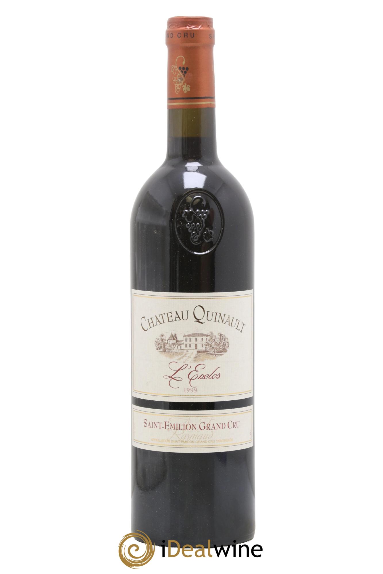 Château Quinault L'Enclos 1999 - Posten von 1 Flasche - 0