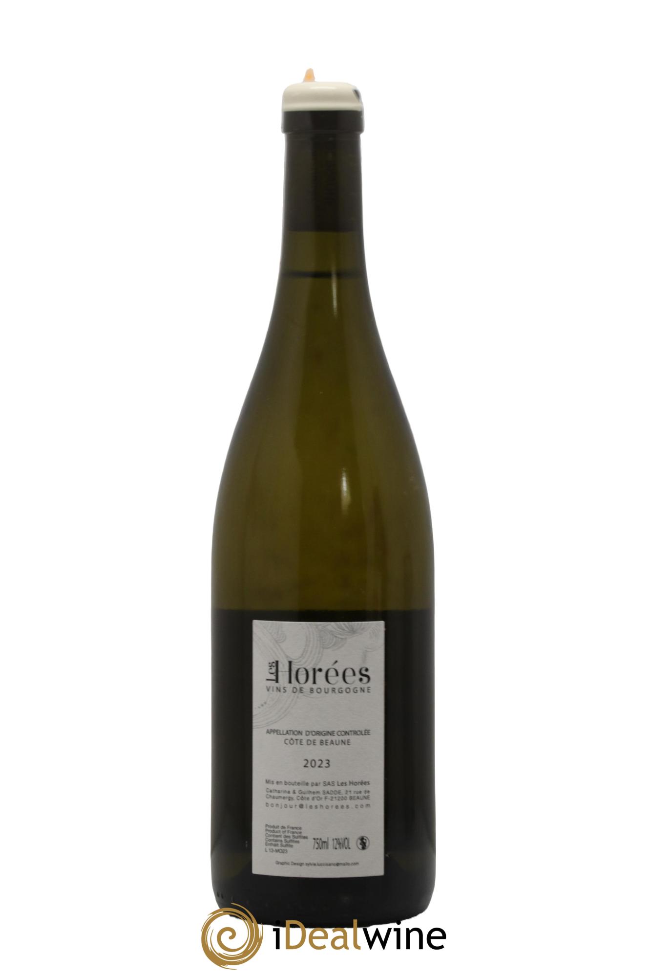 Côte de Beaune Les Monsnières Les Horées 2023 - Lot of 1 bottle - 1