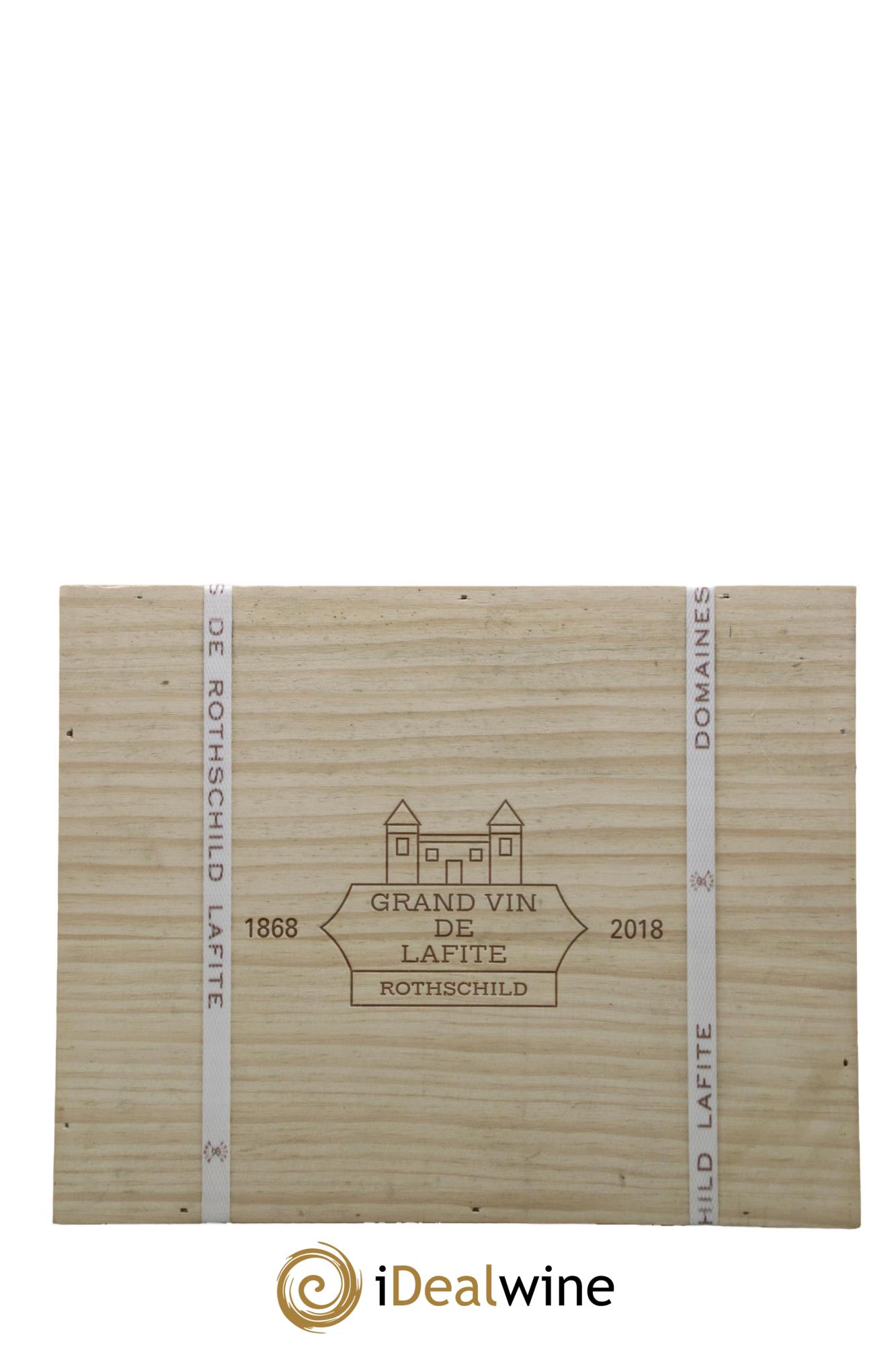 Château Lafite Rothschild 1er Grand Cru Classé 2018 - Lot of 3 bottles - 3