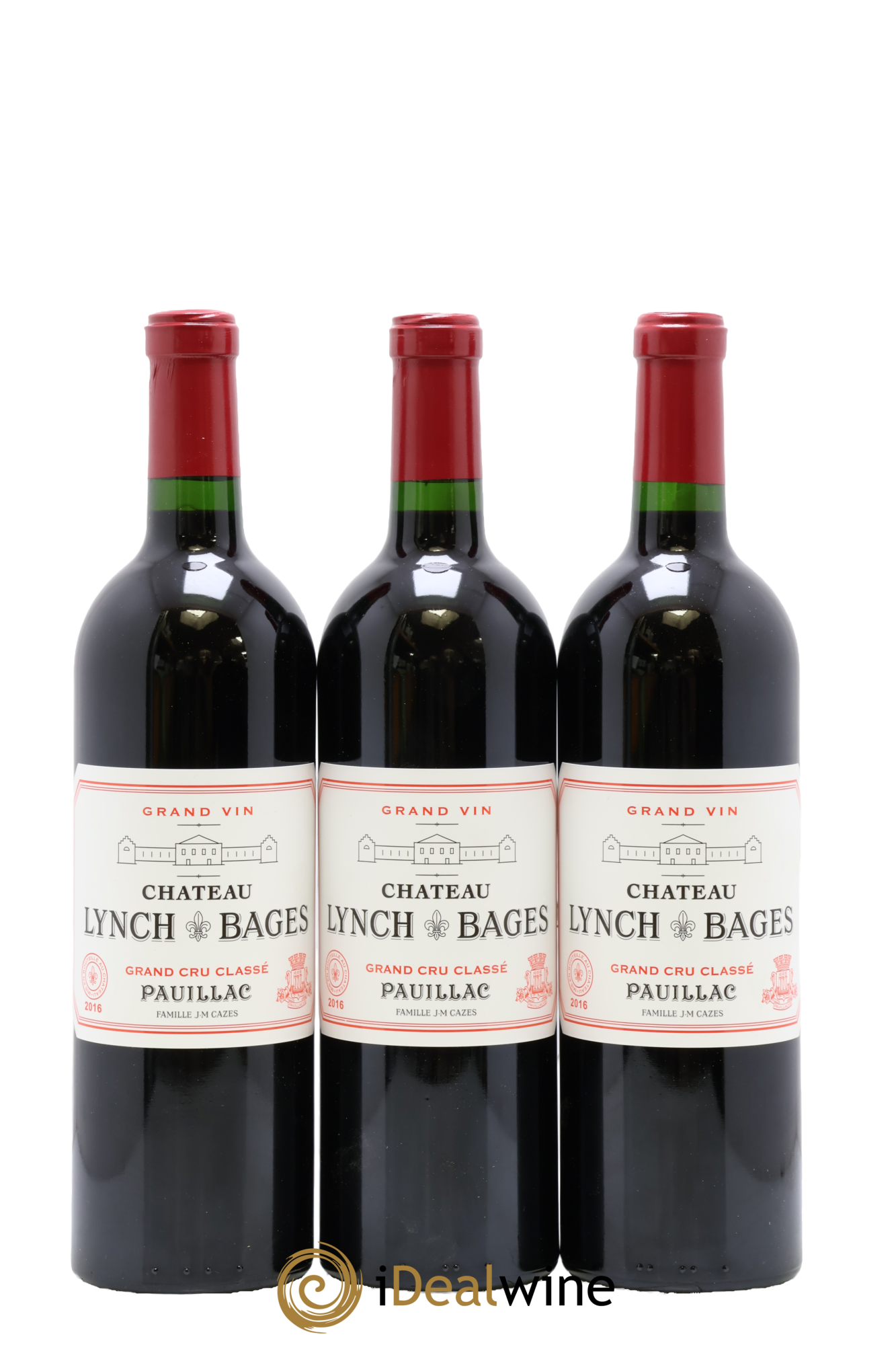 Château Lynch Bages 5ème Grand Cru Classé 2016 - Lot de 12 bouteilles - 2