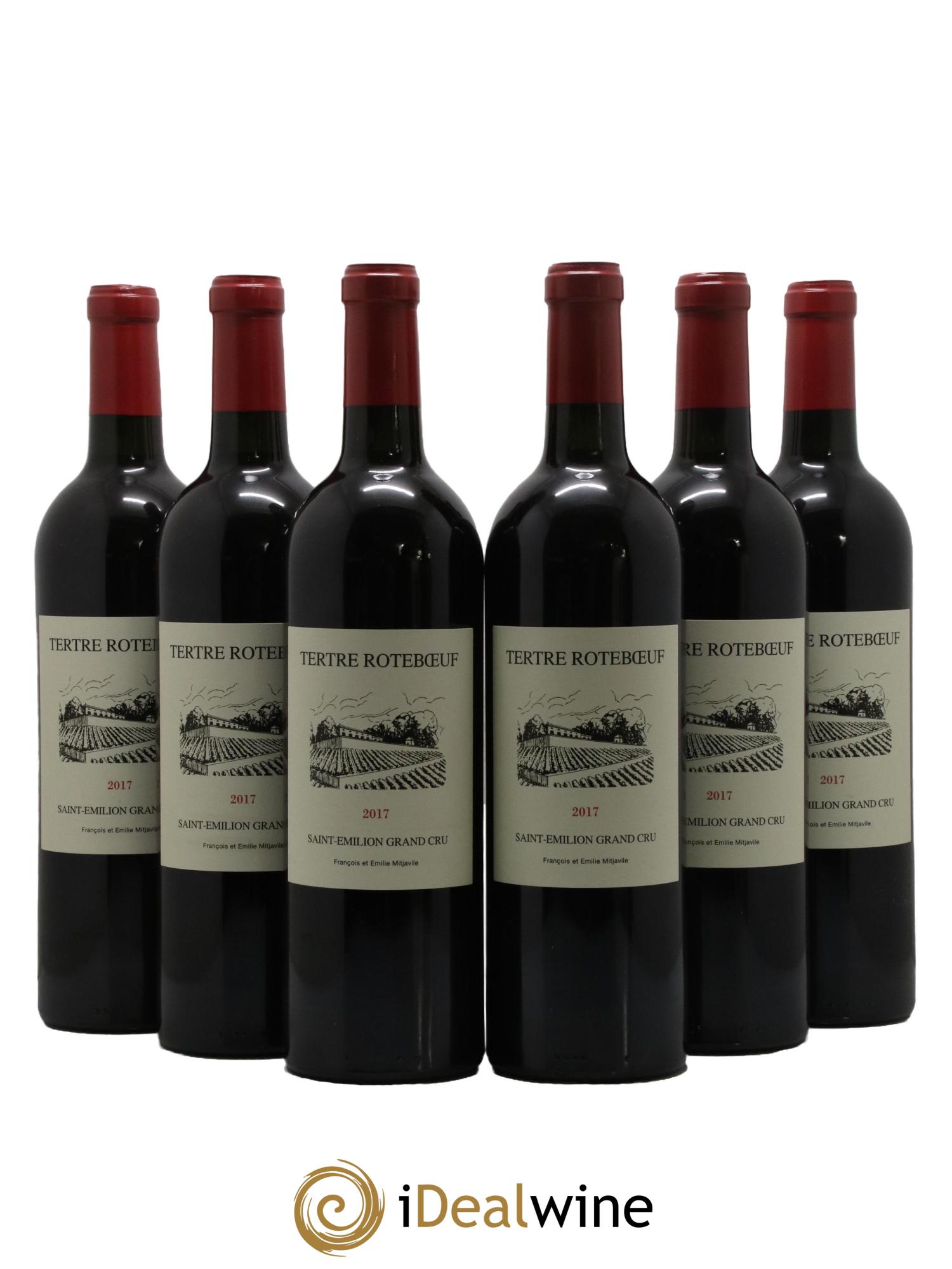 Château Tertre Roteboeuf 2017 - Lot of 6 bottles - 0