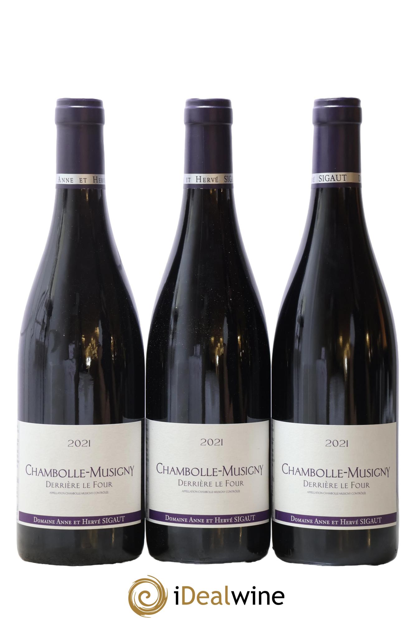 Chambolle-Musigny Derrière le Four Anne et Hervé Sigaut (Domaine) 2021 - Lot de 3 bouteilles - 0