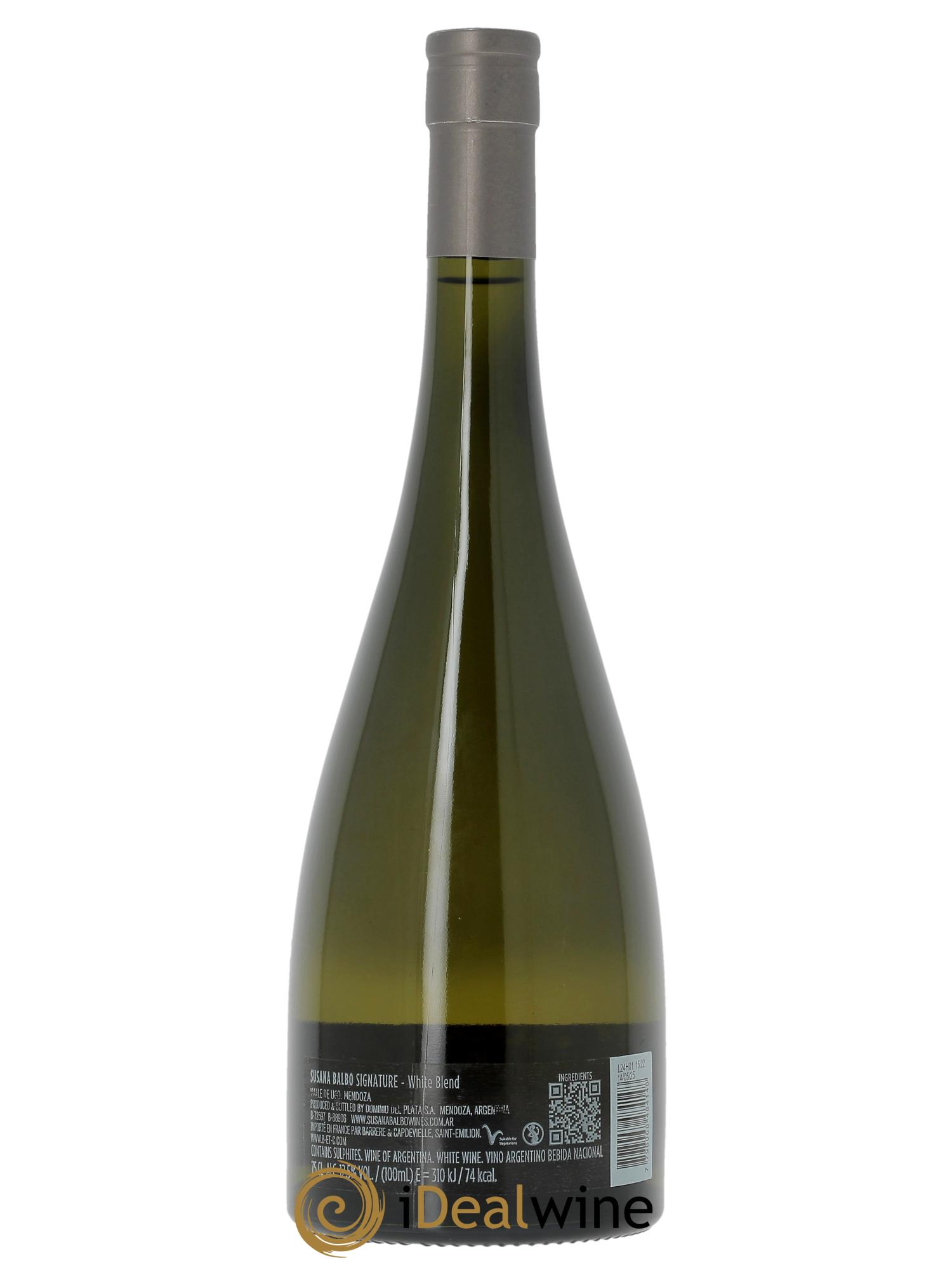Mendoza Susana Balbo Signature - White Blend 2024 - Lot de 1 bouteille - 1