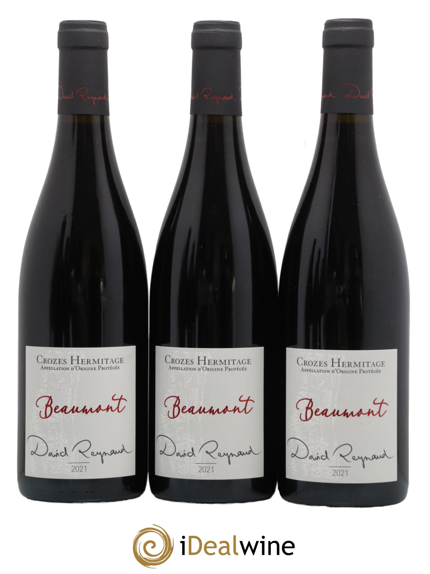 Crozes-Hermitage Beaumont David Reynaud 2021 - Lotto di 6 bottiglie - 2
