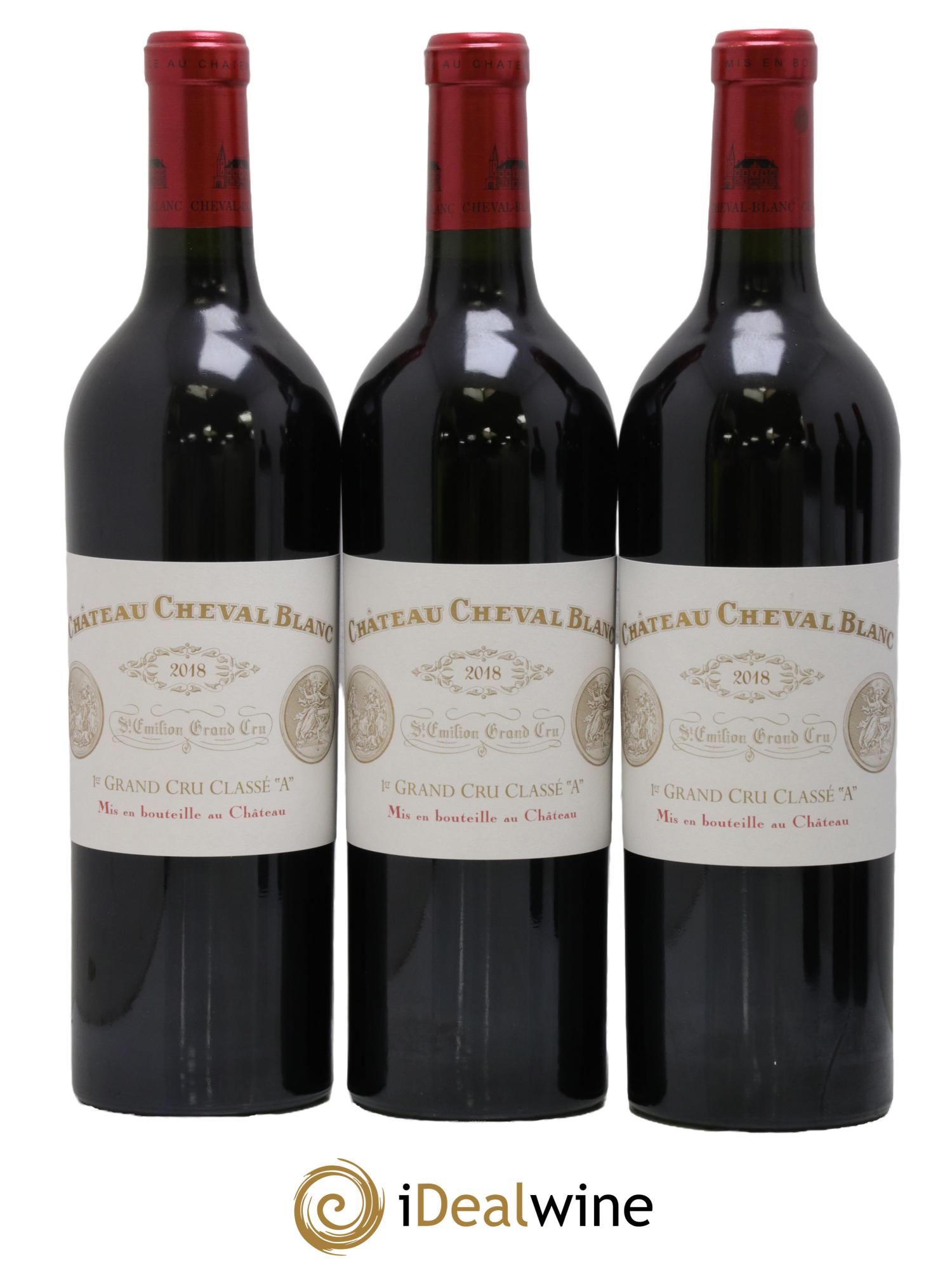 Château Cheval Blanc 1er Grand Cru Classé A 2018 - Lot of 6 bottles - 1