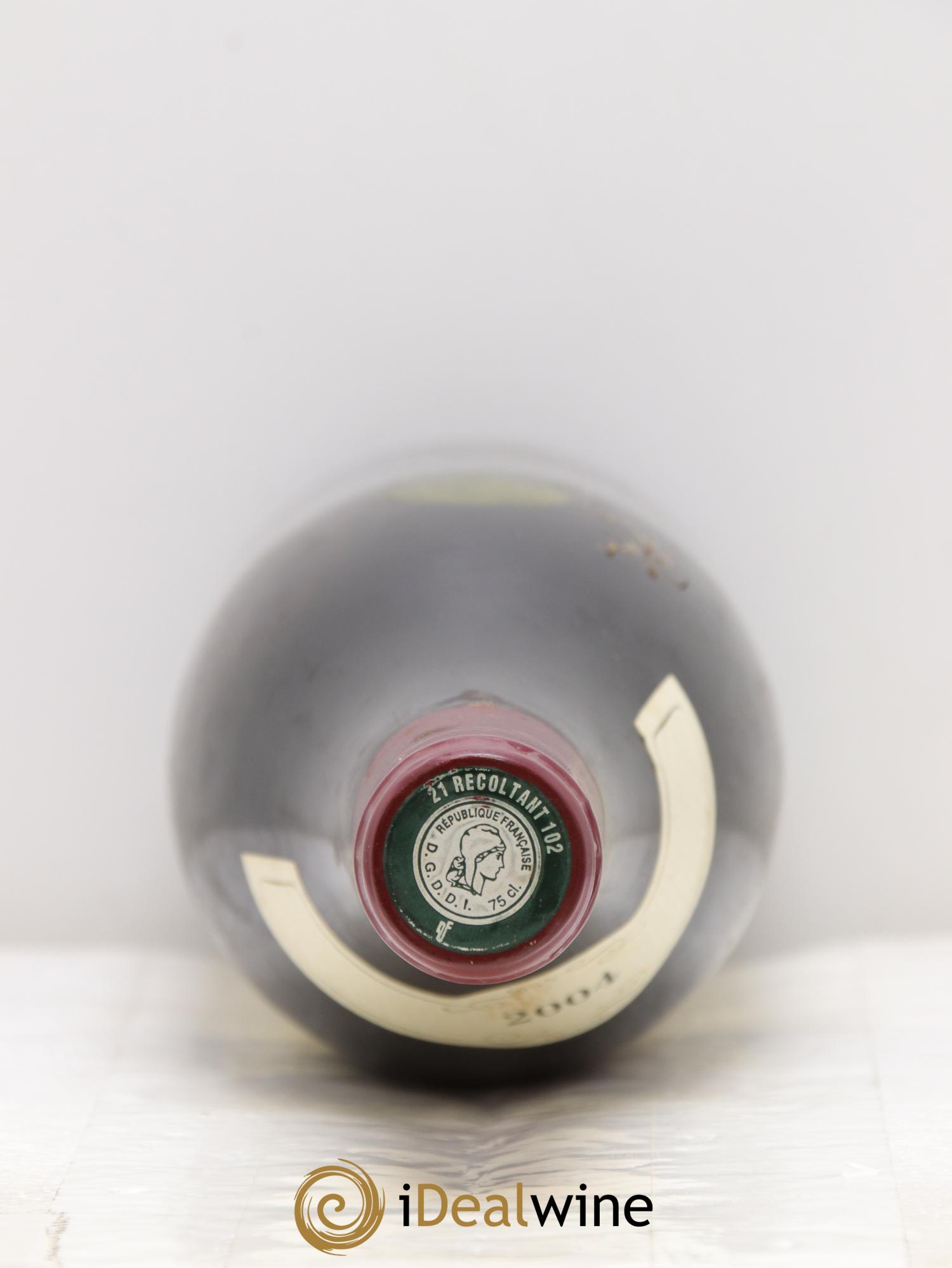 Clos de Vougeot Grand Cru Vieilles Vignes Haegelen-Jayer 2004 - Lot de 1 bouteille - 1