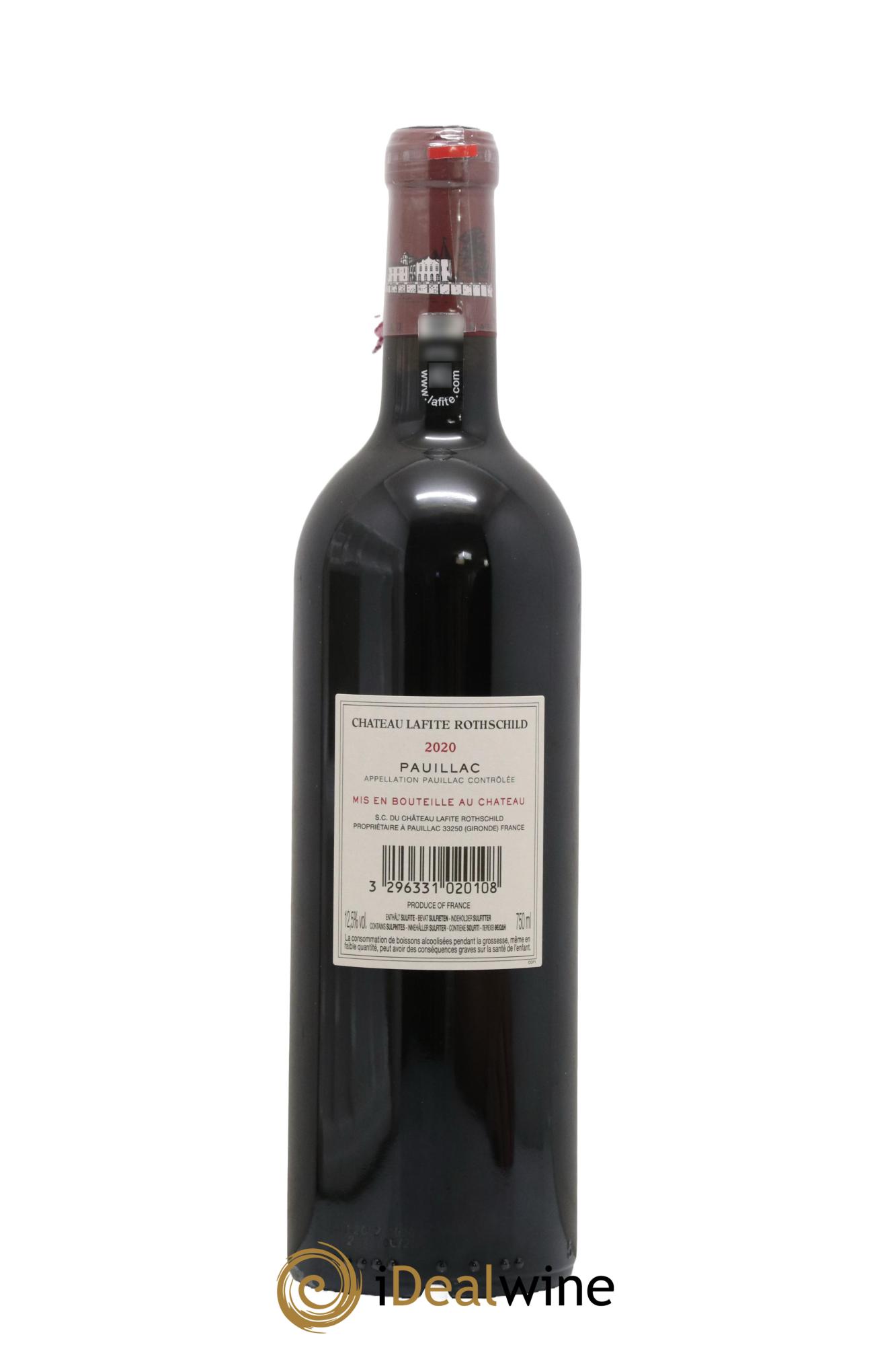 Château Lafite Rothschild 1er Grand Cru Classé 2020 - Lotto di 1 bottiglia - 1